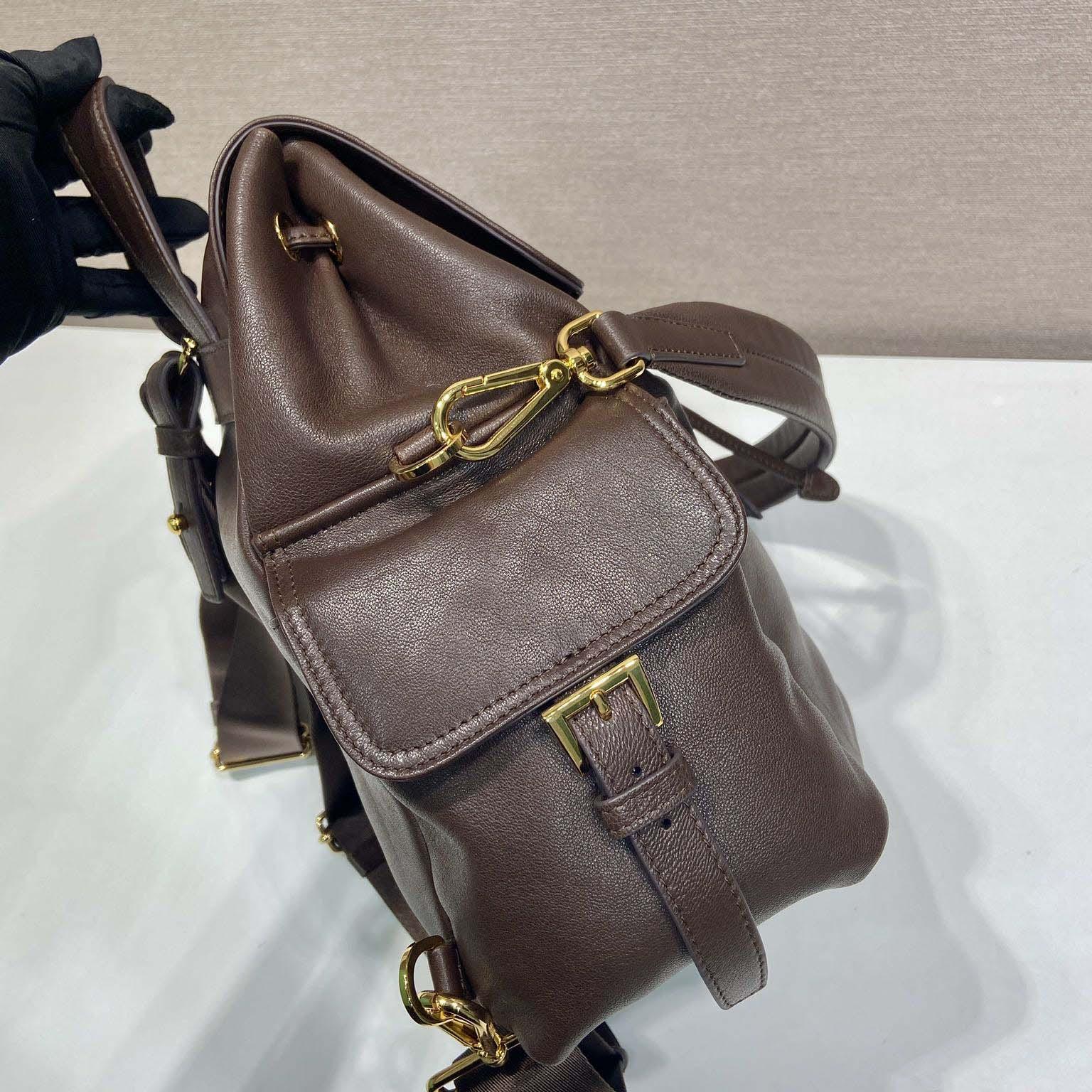 Prada Explore Medium Nappa Leather Backpack - DesignerGu
