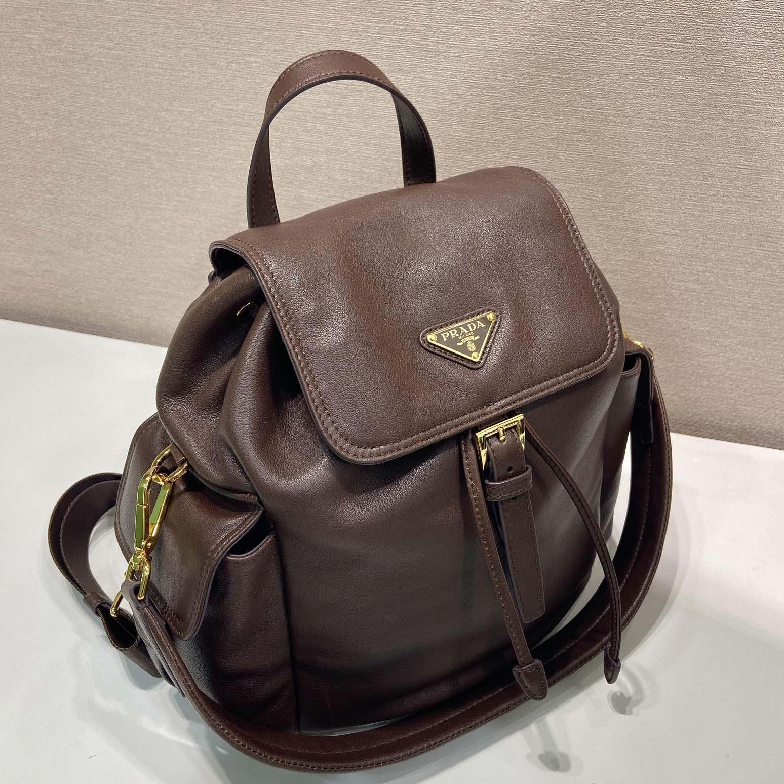Prada Explore Medium Nappa Leather Backpack - DesignerGu