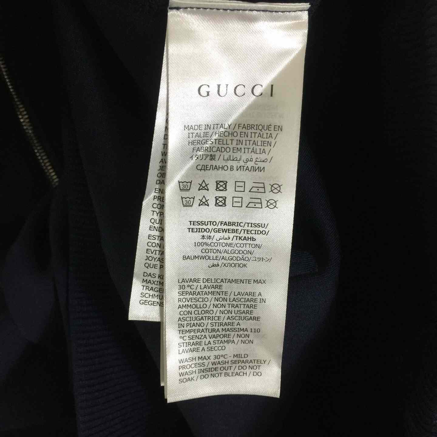 Gucci Half-zip Sweatshirt With embossed Logo - DesignerGu