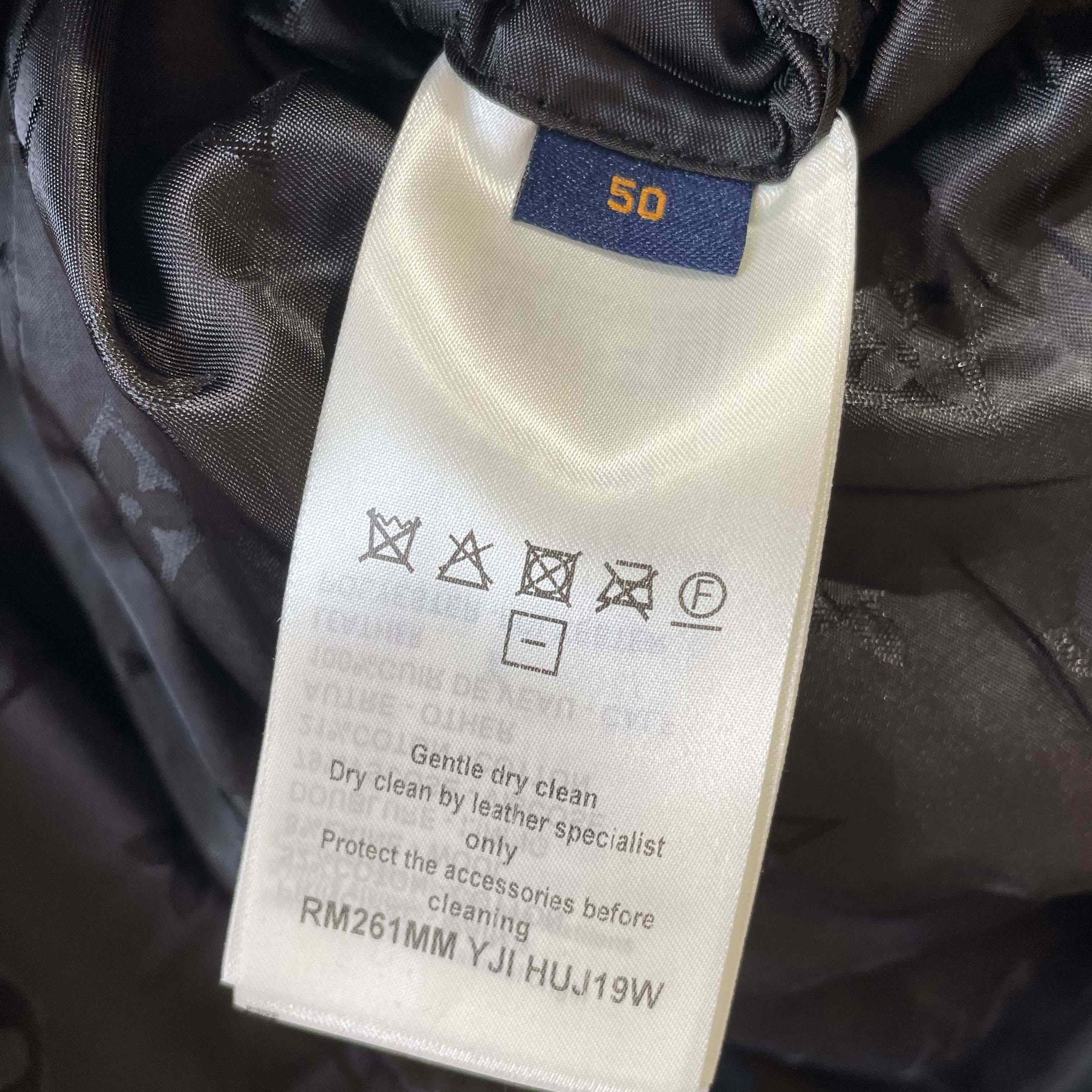 Louis Vuitton Corduroy Collarless Jacket - DesignerGu