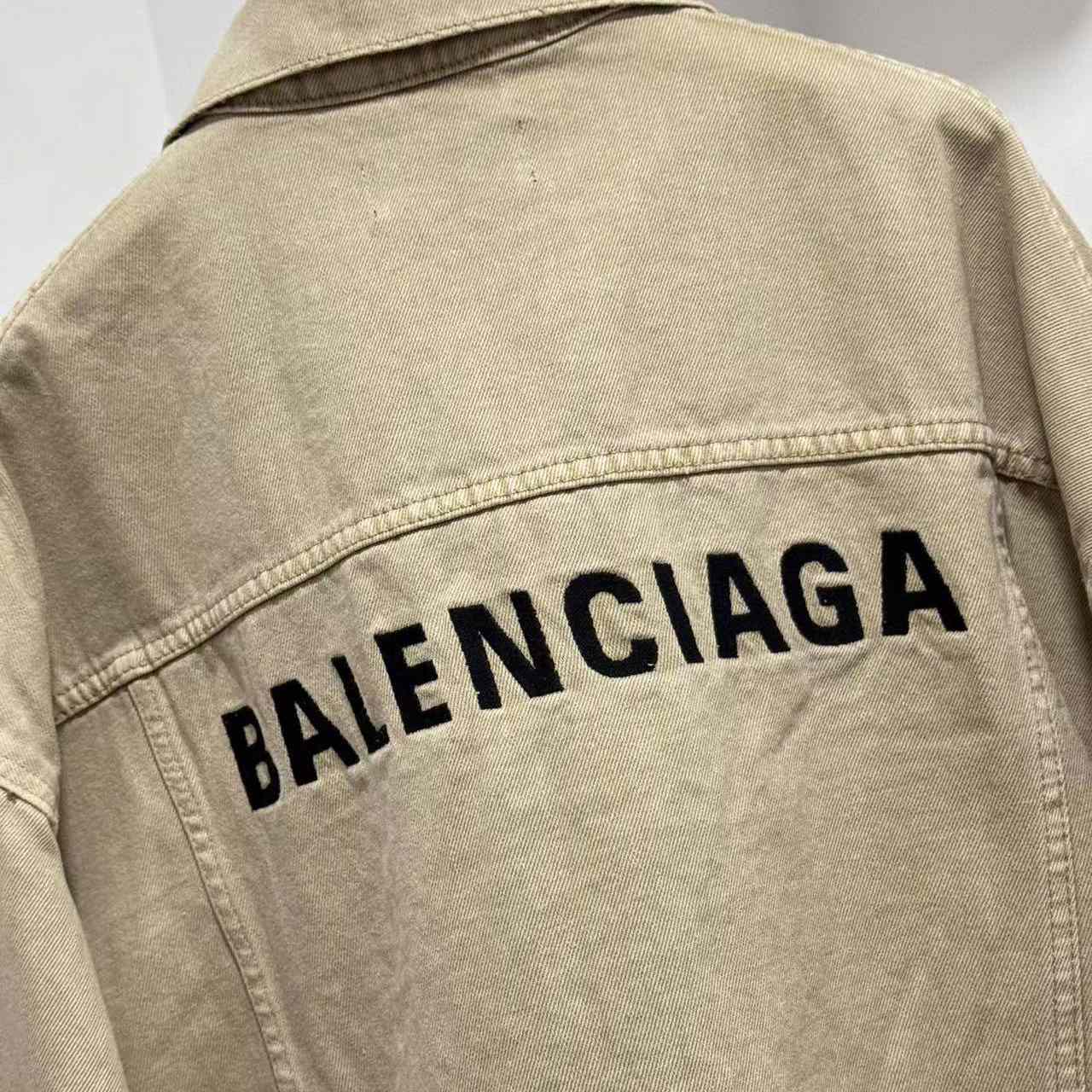 Balenciaga Oversized Denim Jacket - DesignerGu