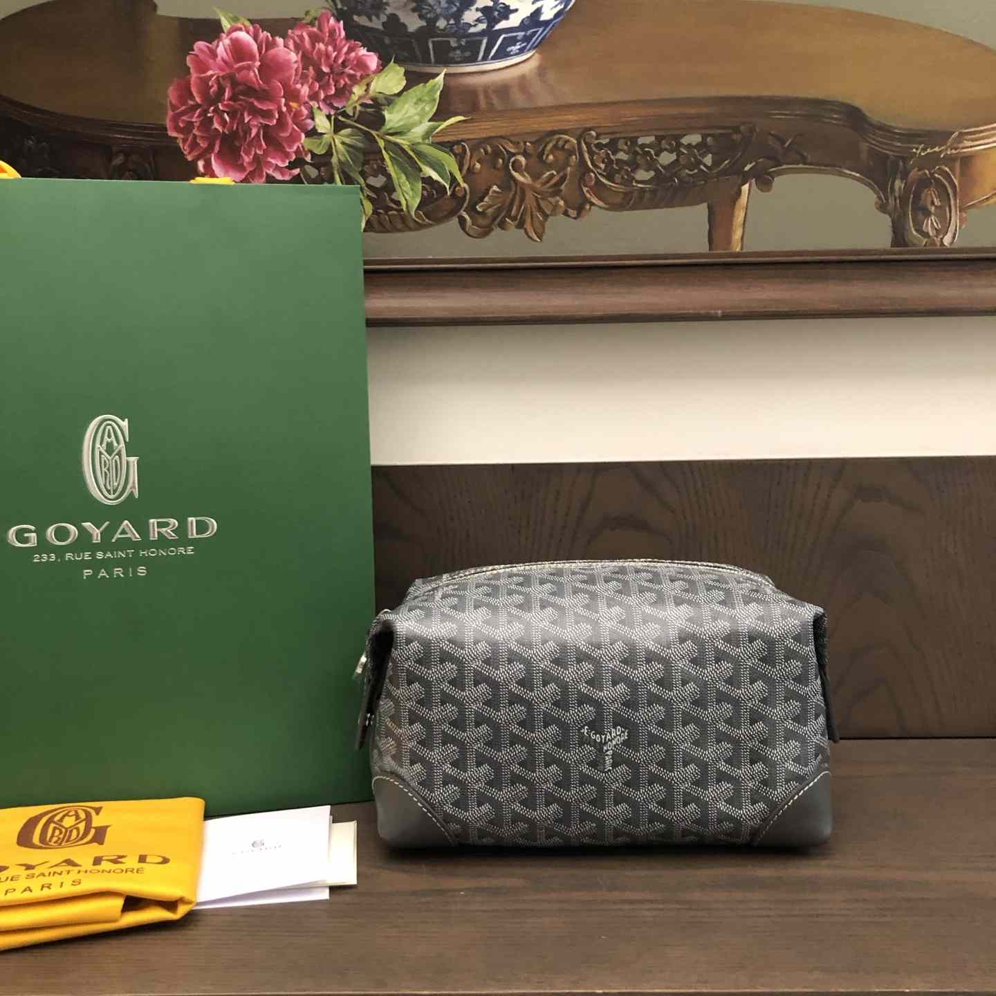 Goyard Bowling 25 Toiletry Bag - DesignerGu