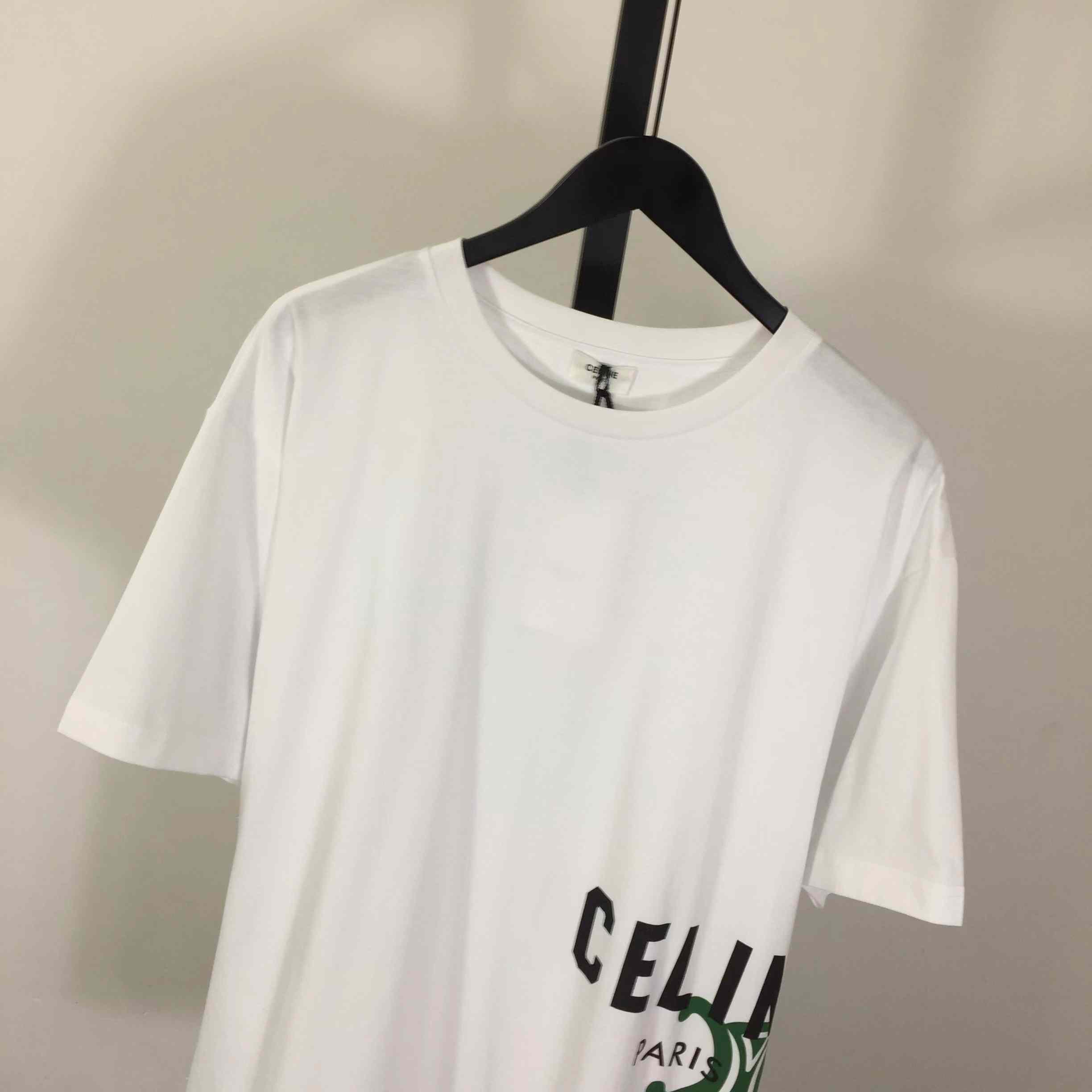 Celine T-shirt In Cotton Jersey - DesignerGu
