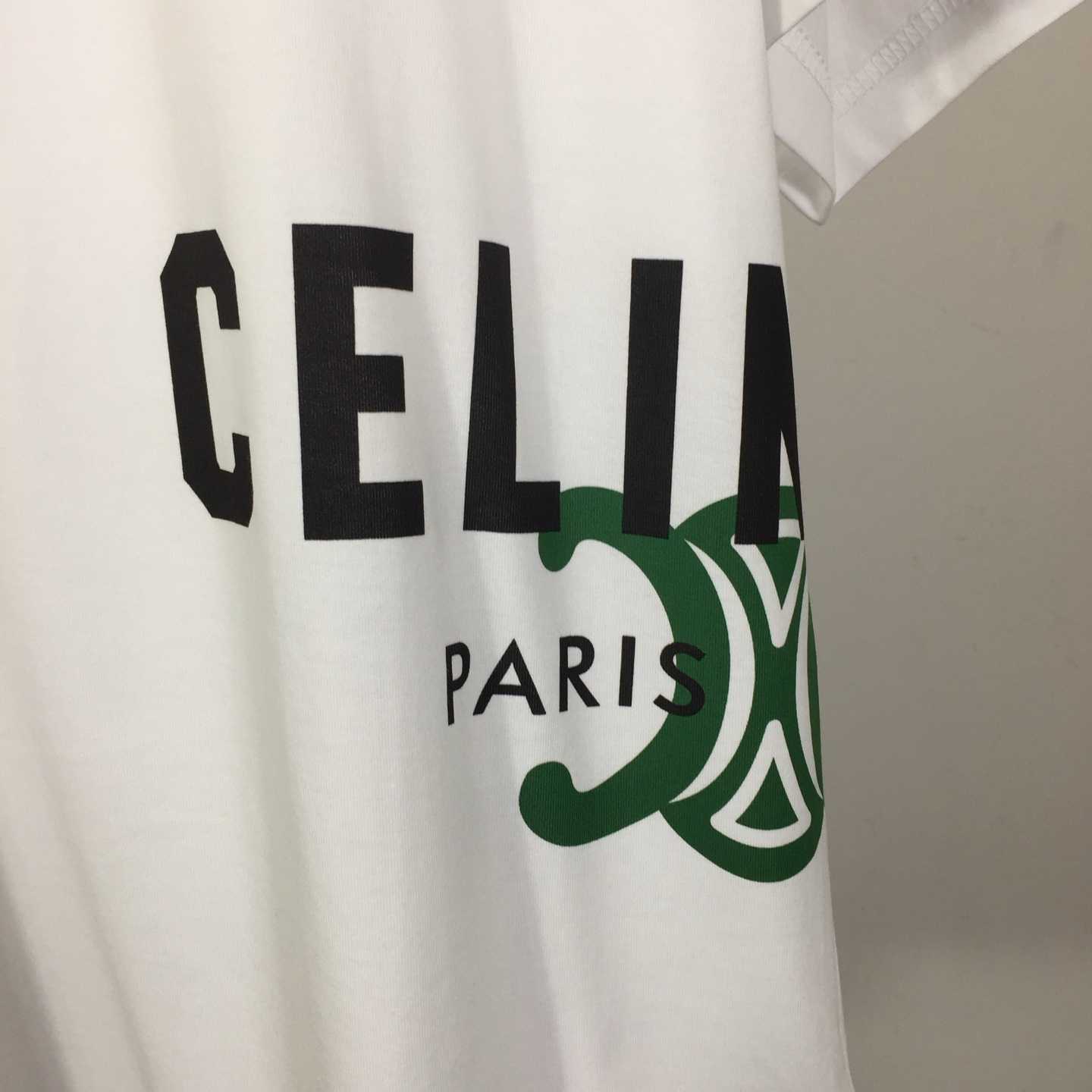 Celine T-shirt In Cotton Jersey - DesignerGu