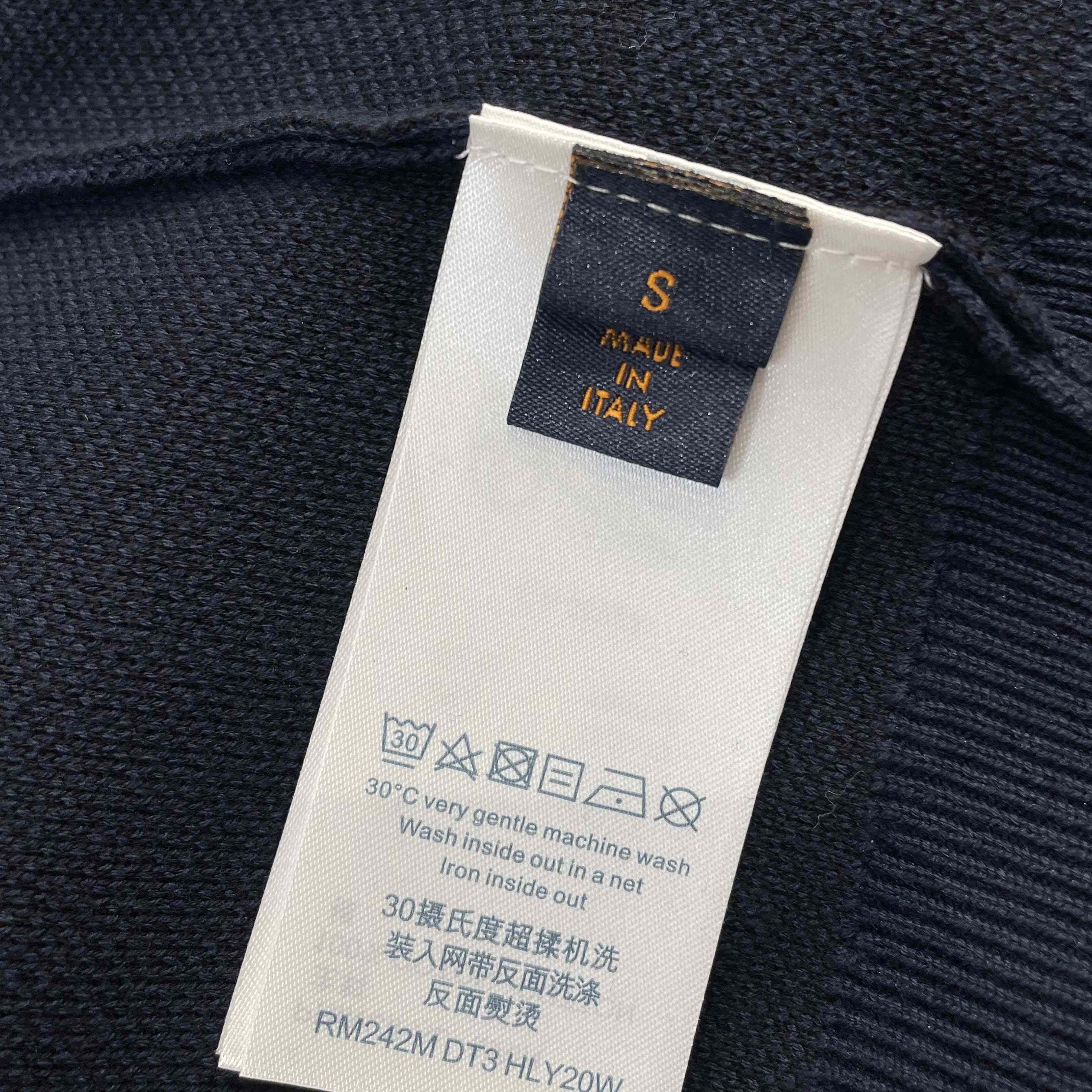 Louis Vuitton LV Blason Long-Sleeved Crewneck - DesignerGu