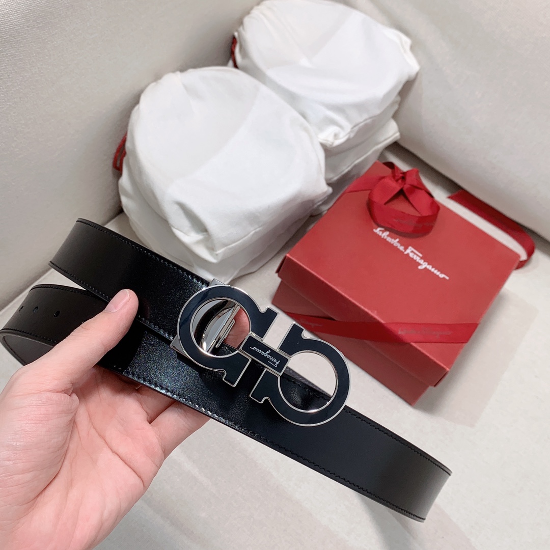 Ferragamo Leather Belt - DesignerGu