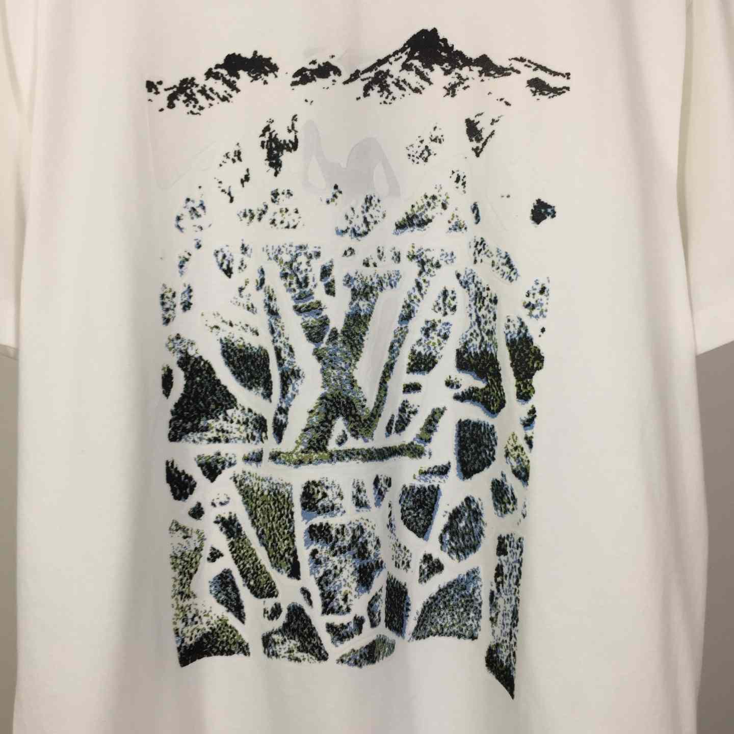 Louis Vuitton Velvet Jacquard Short-Sleeved T-Shirt - DesignerGu