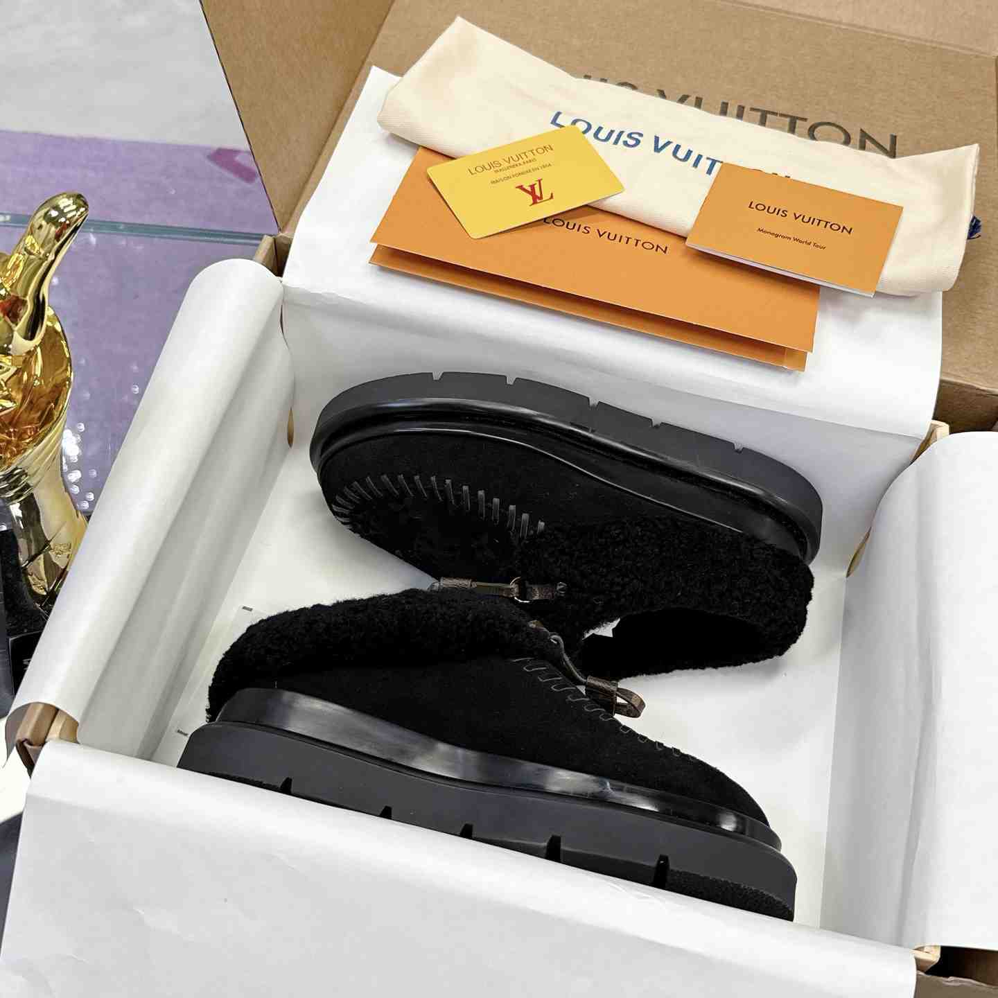 Louis Vuitton Cortina Ankle Boot    - DesignerGu