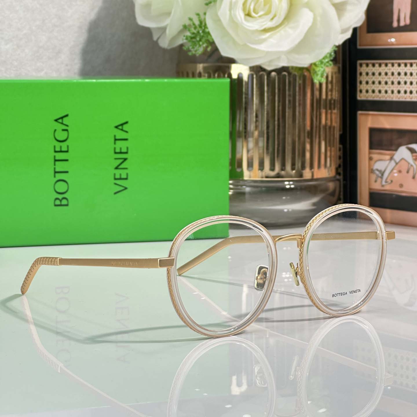 Bottega Veneta BV1428OA Sunglasses   - DesignerGu