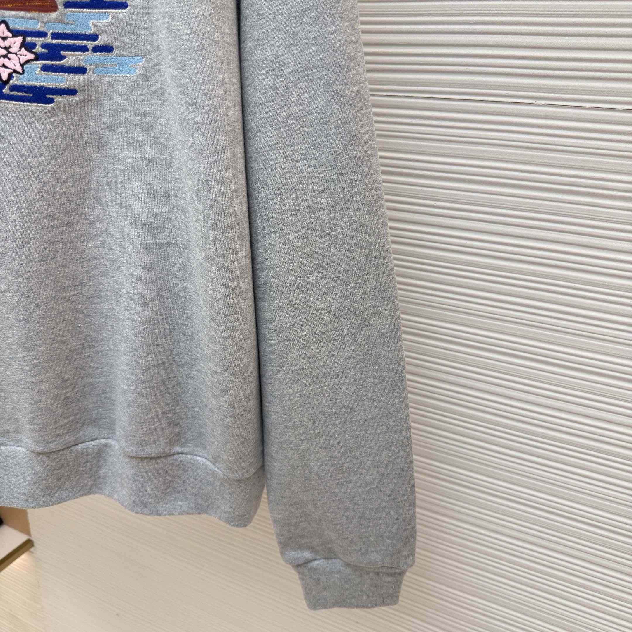 Louis Vuitton Embroidered Sweatshirt  - DesignerGu