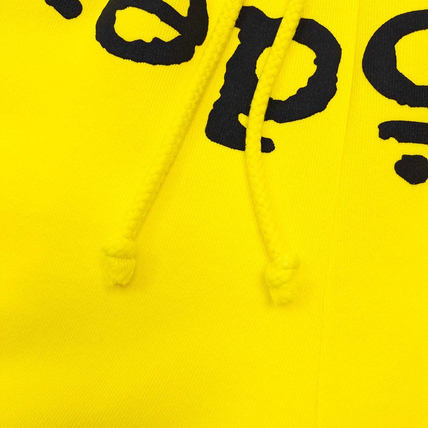 Sp5der P*NK V2 Sweatpant 'Yellow'  - DesignerGu