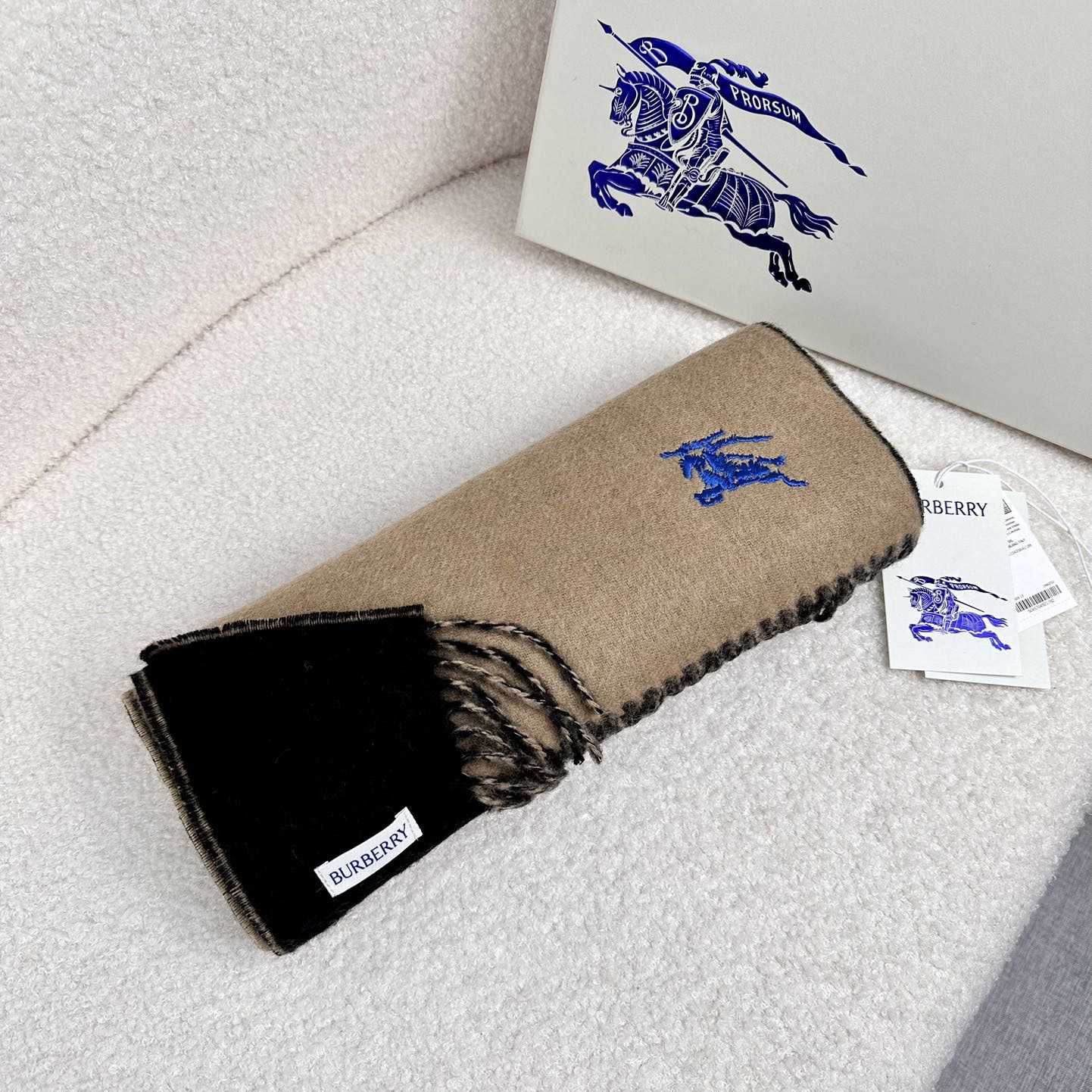 Burberry Reversible Cashmere Scarf - DesignerGu