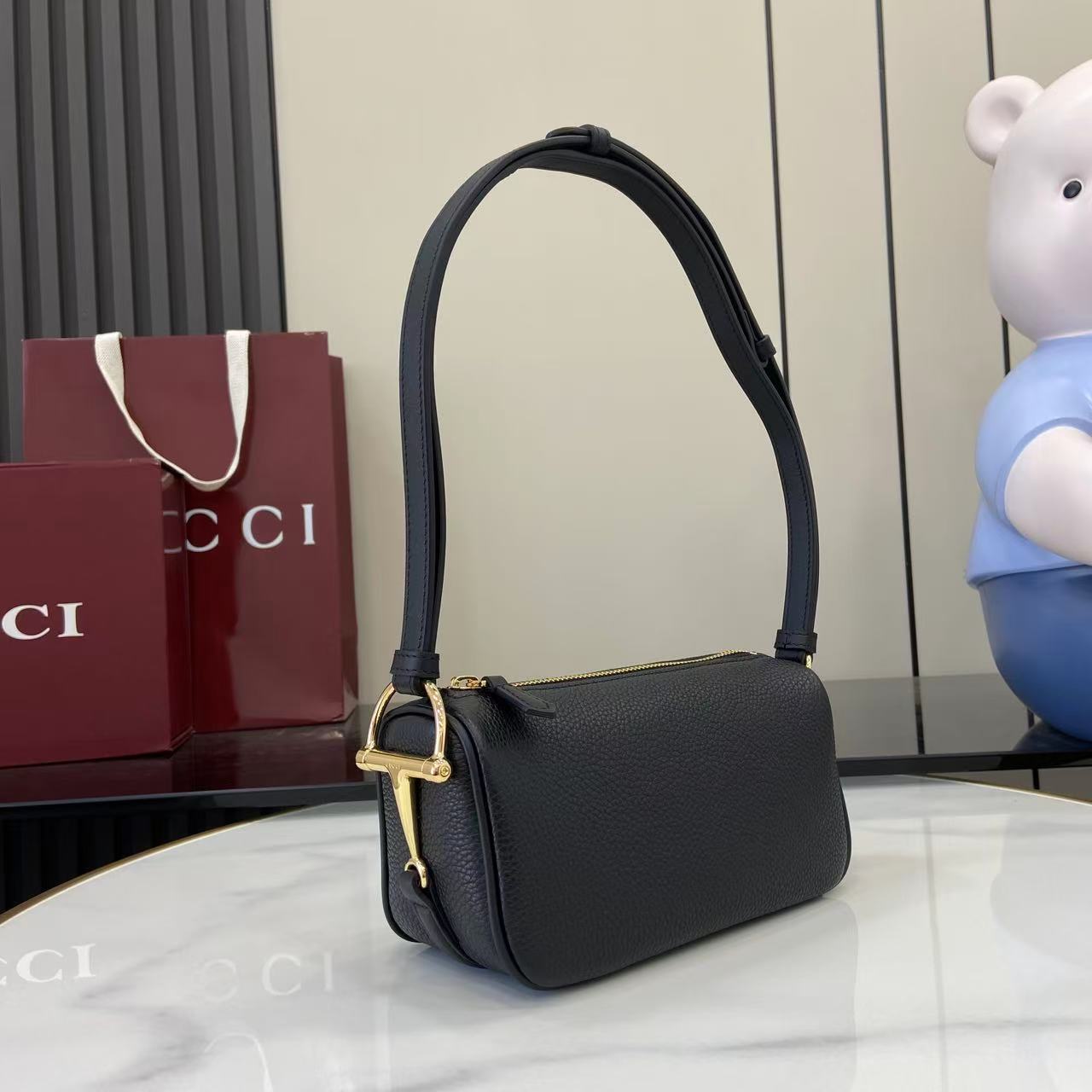 Gucci Half Horsebit Mini Bag - DesignerGu