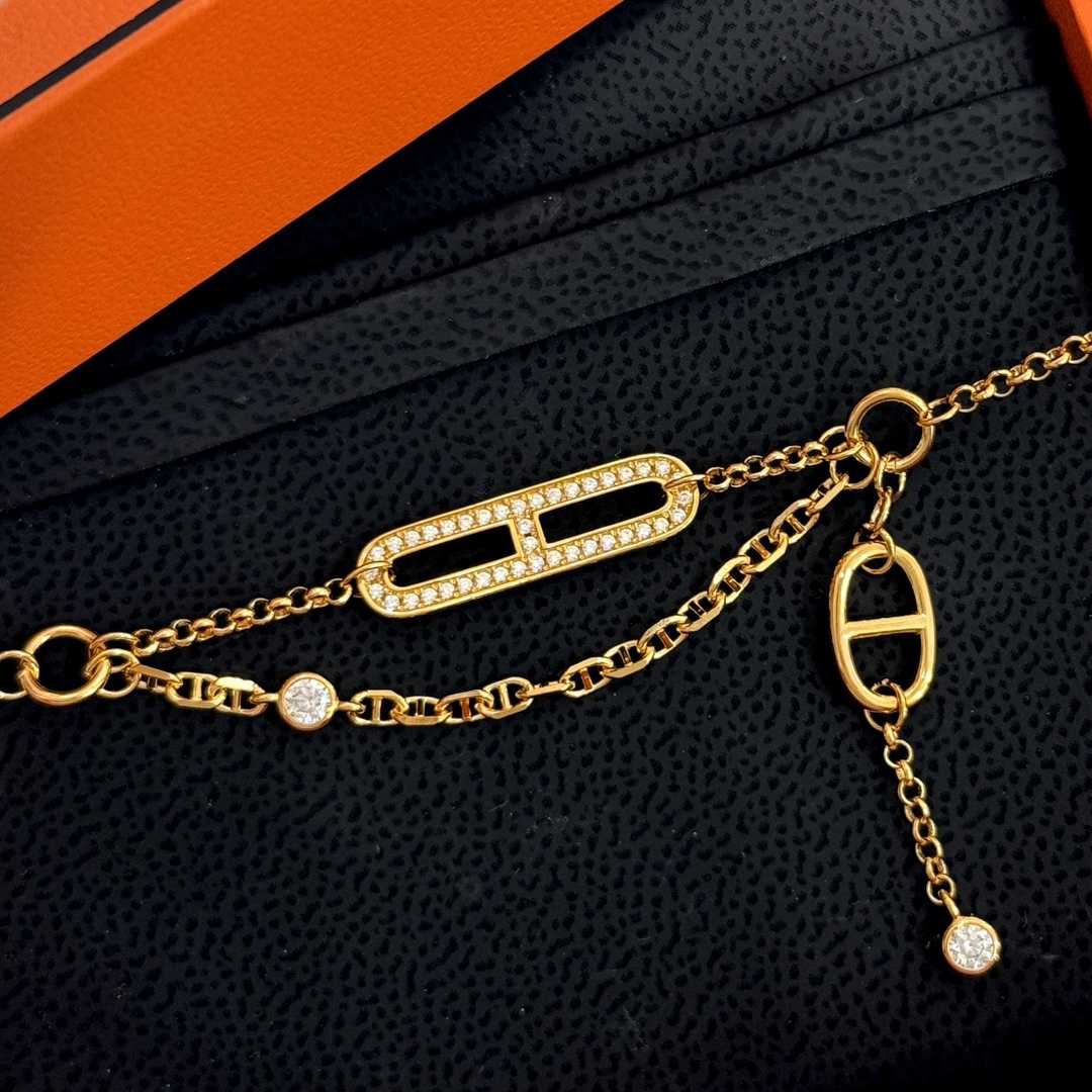 Hermes Chaine D'ancre Chaos Bracelet - DesignerGu