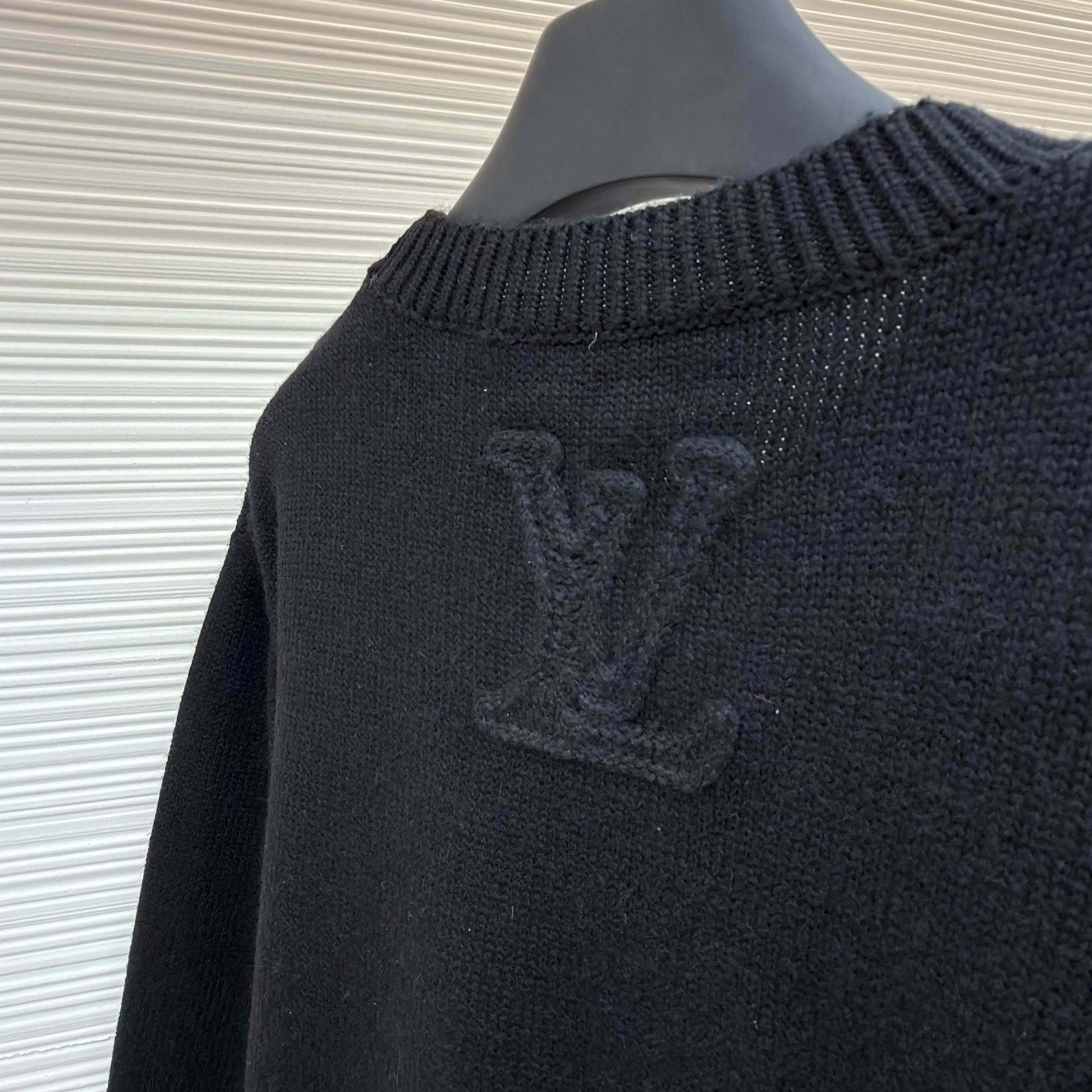Louis Vuitton Embellished Knitted Crewneck  - DesignerGu