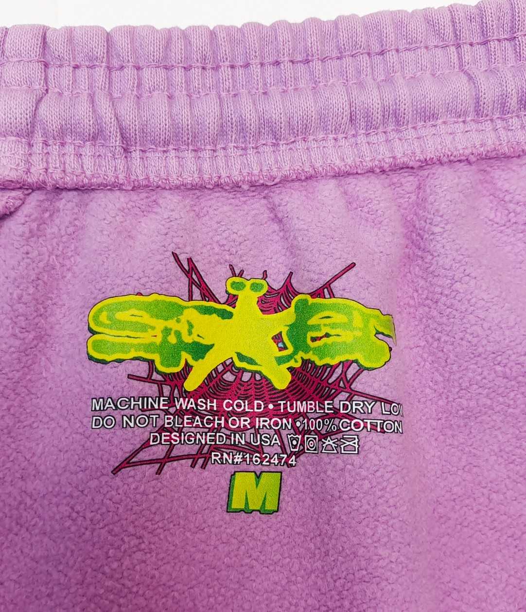 Sp5der P*NK V2 Sweatpant 'purple '  - DesignerGu