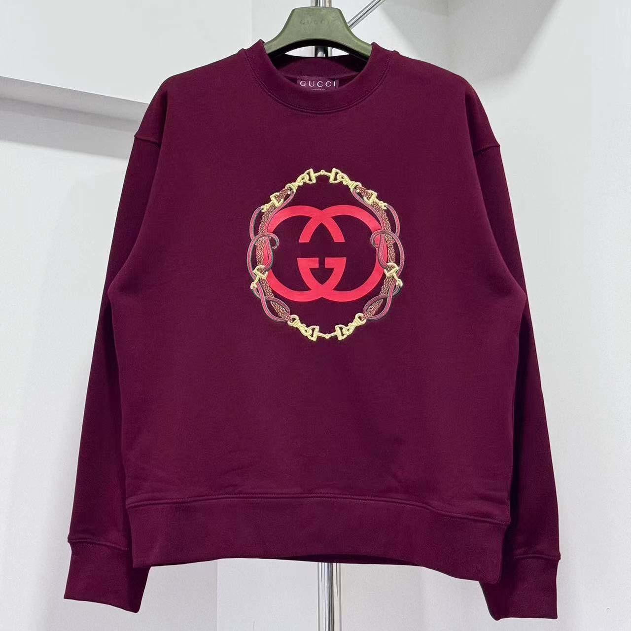 Gucci Cotton Jersey Sweatshirt With Print - DesignerGu