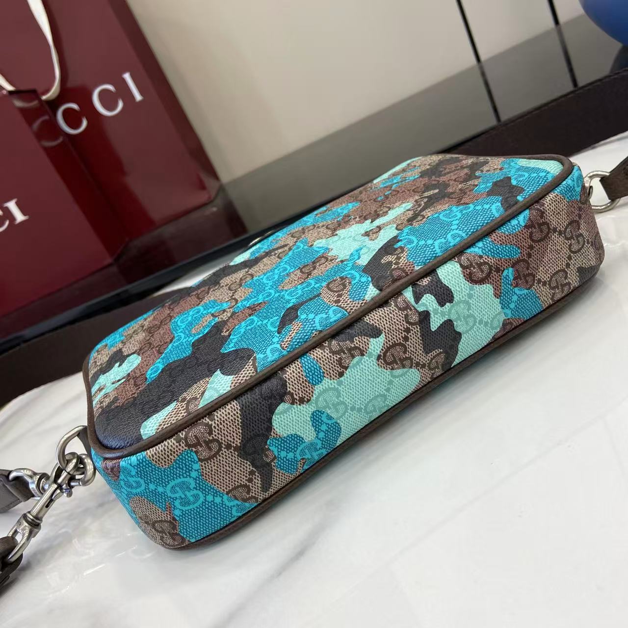Gucci Small GG Crossbody Bag  - DesignerGu