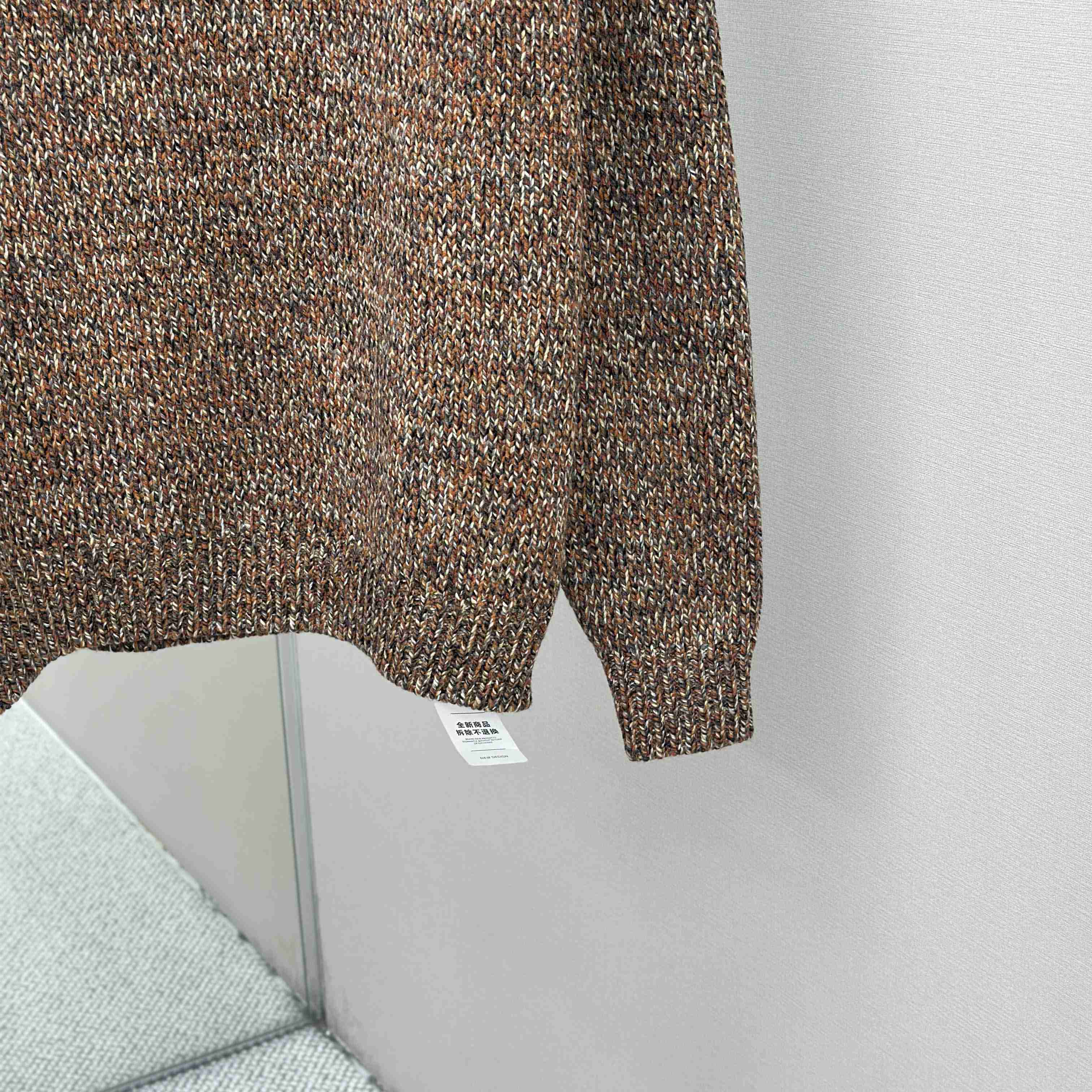 Loro Piana Cashmere Half-Zip Rollneck Sweater - DesignerGu