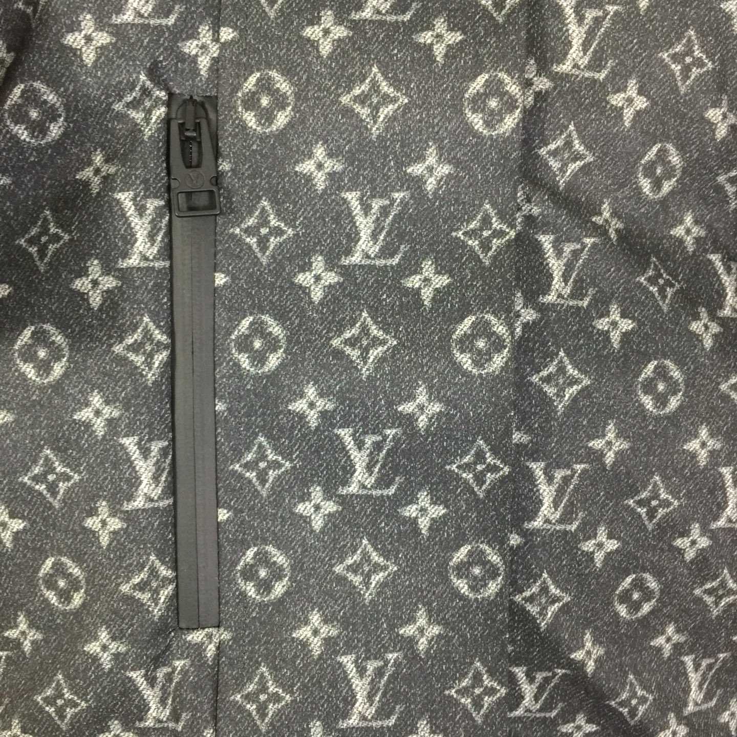 Louis Vuitton Denim-Effect Monogram Ski Jacket  - DesignerGu