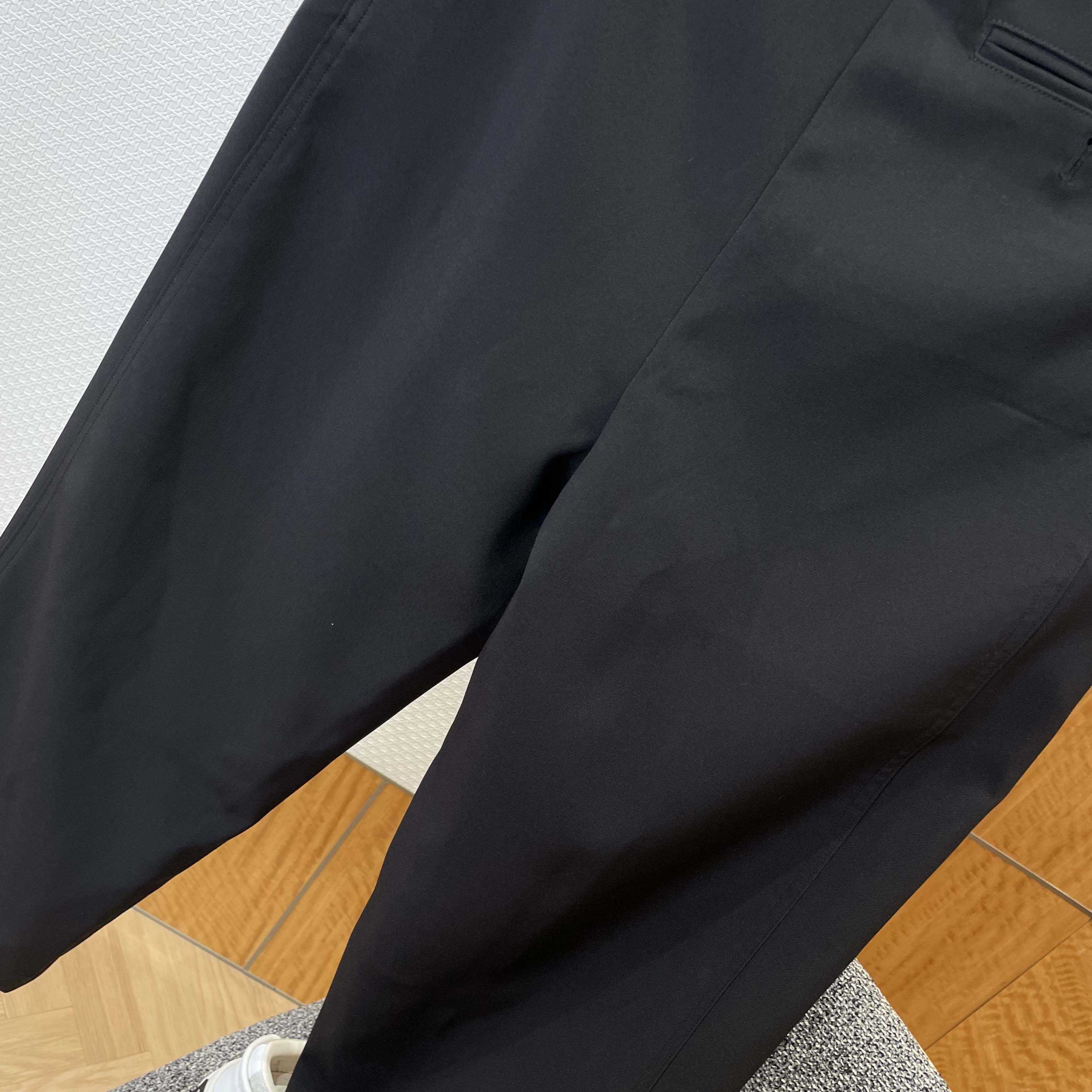 Loewe Belted Trousers In Wool And Silk - DesignerGu