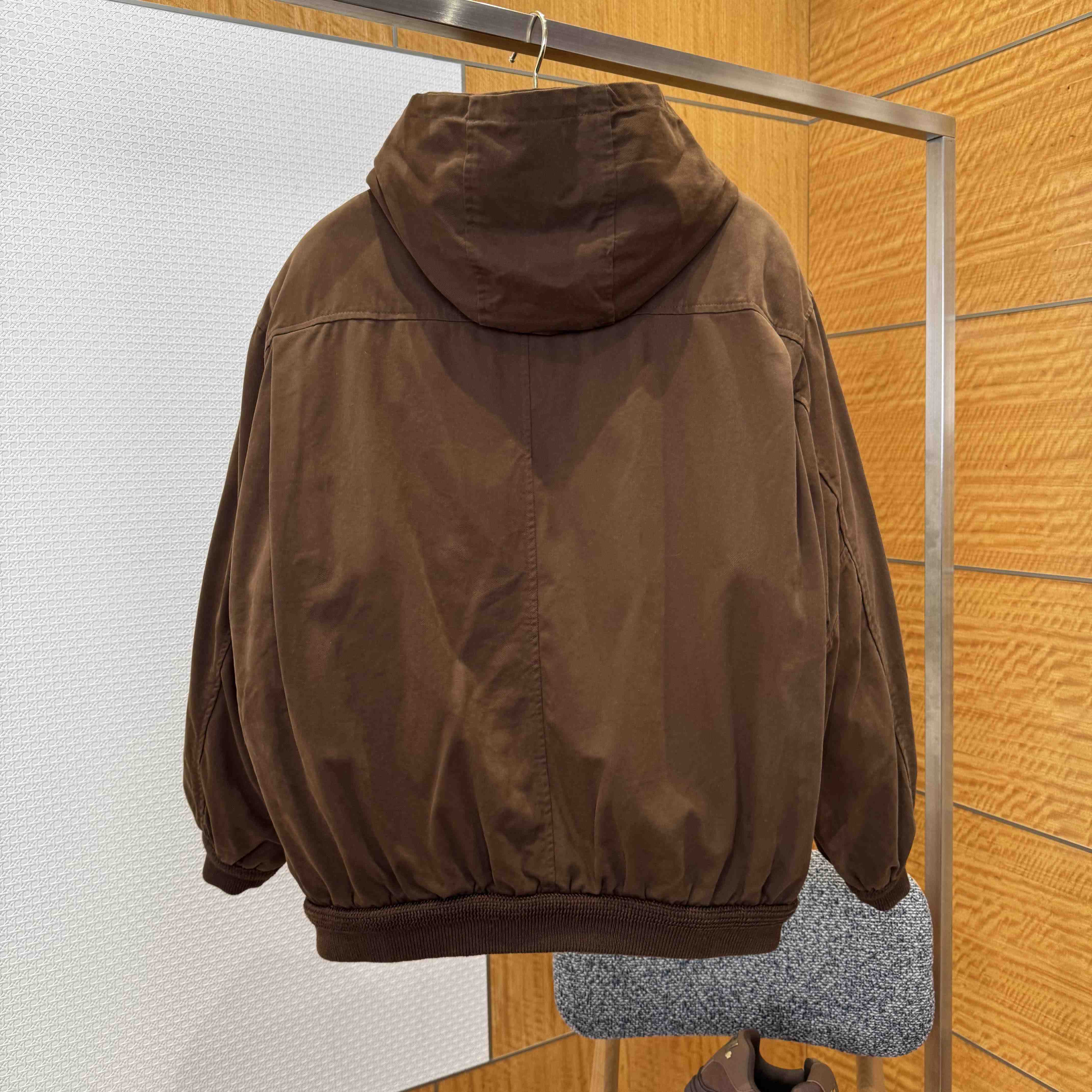 Miu Miu Logo Denim Bomber Jacket - DesignerGu