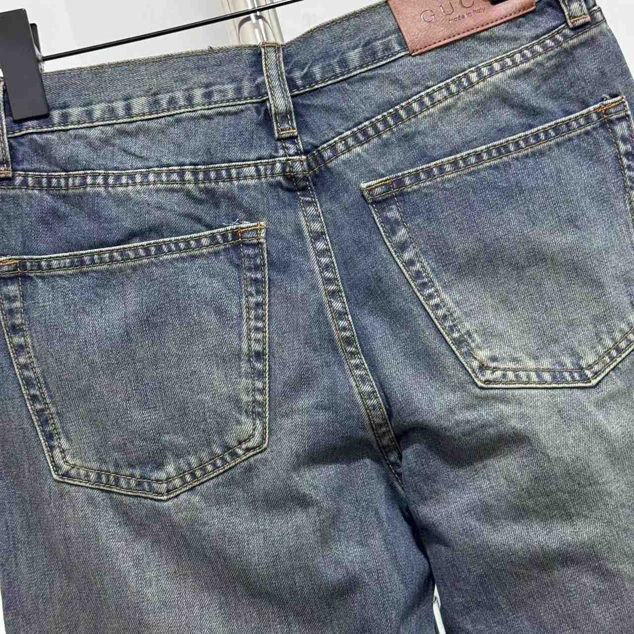 Gucci Wide-leg Denim Jeans - DesignerGu