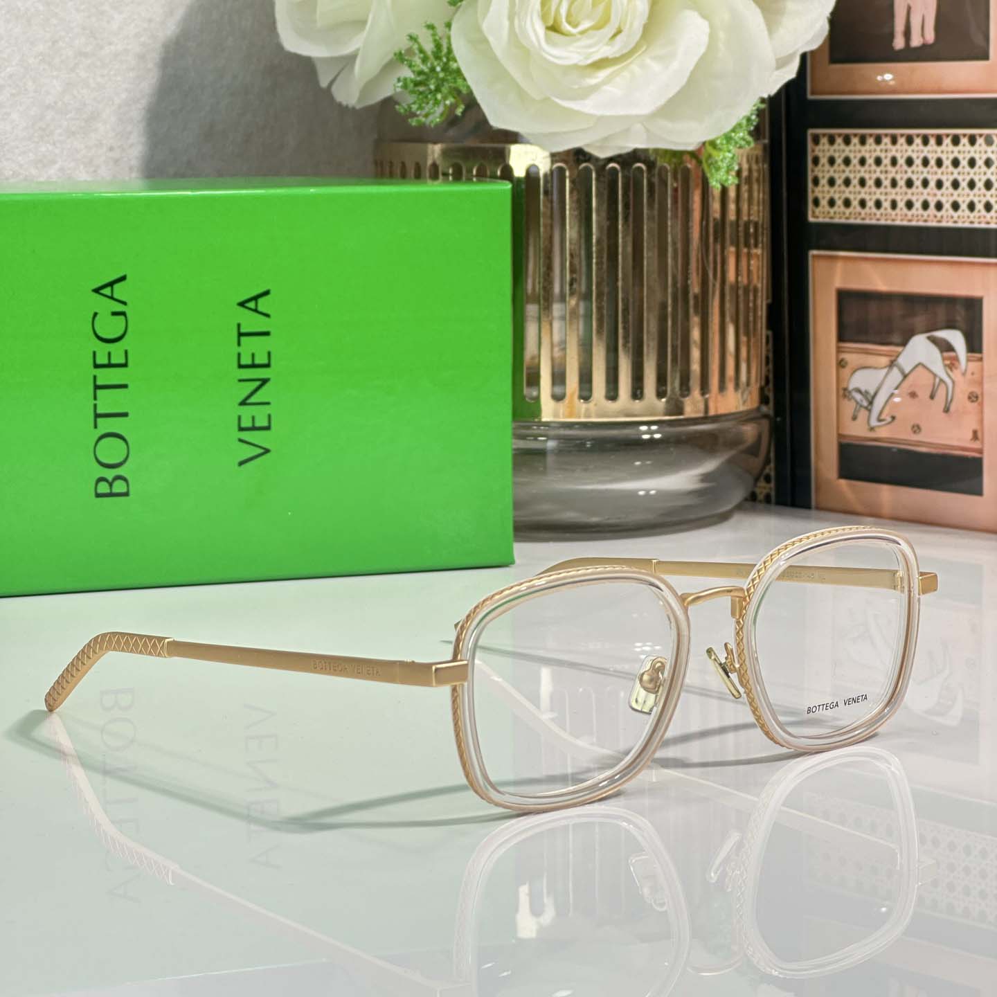 Bottega Veneta BV1427OA Sunglasses   - DesignerGu