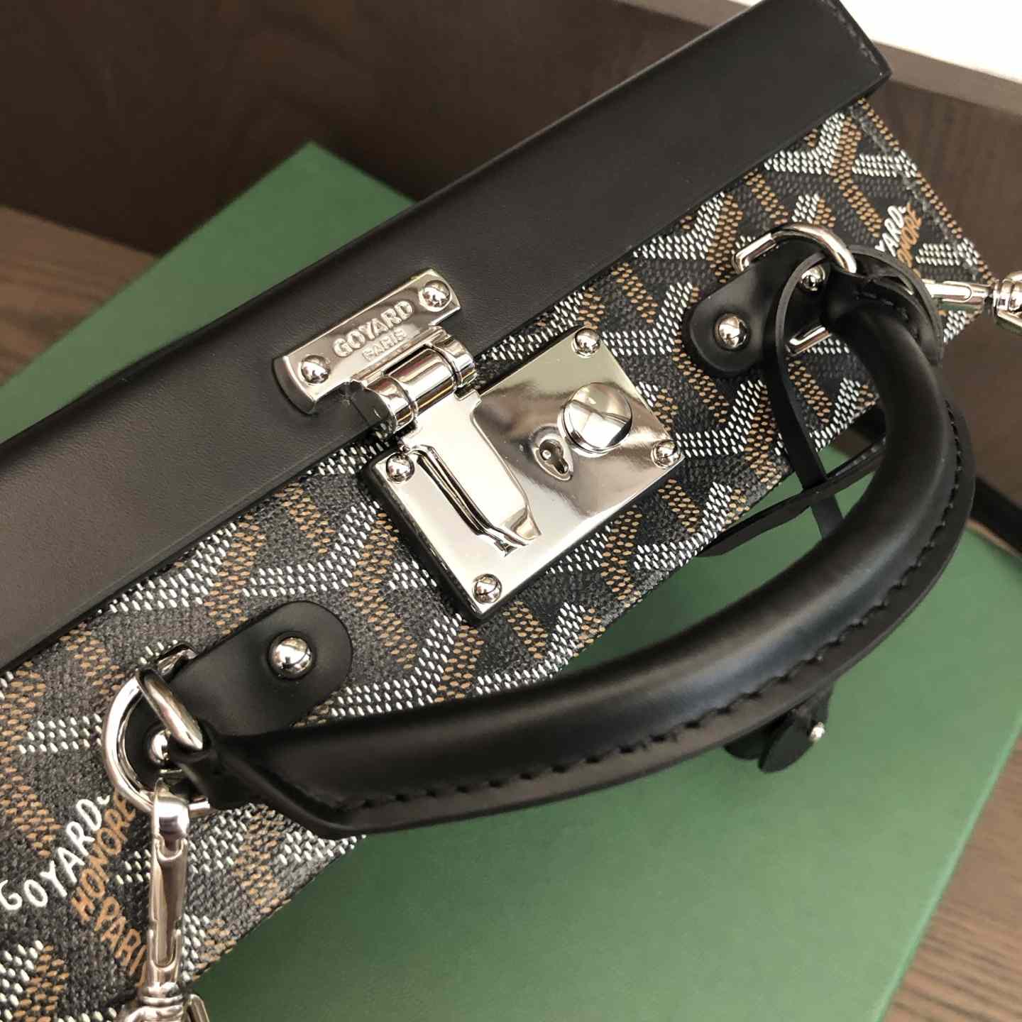 Goyard Goyardine Grand Hotel Trunk Bag    - DesignerGu