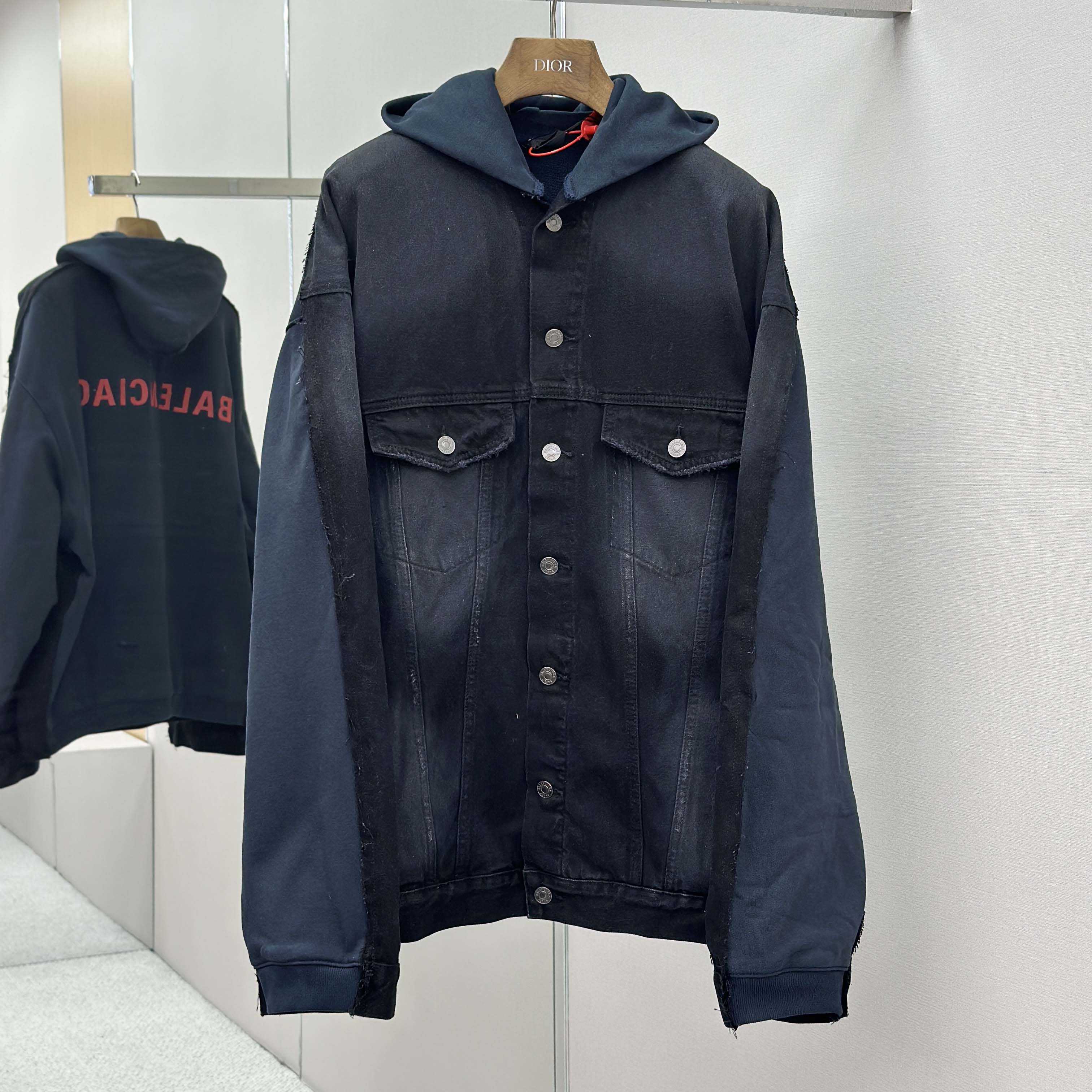 Balenciaga Layered Jacket - DesignerGu