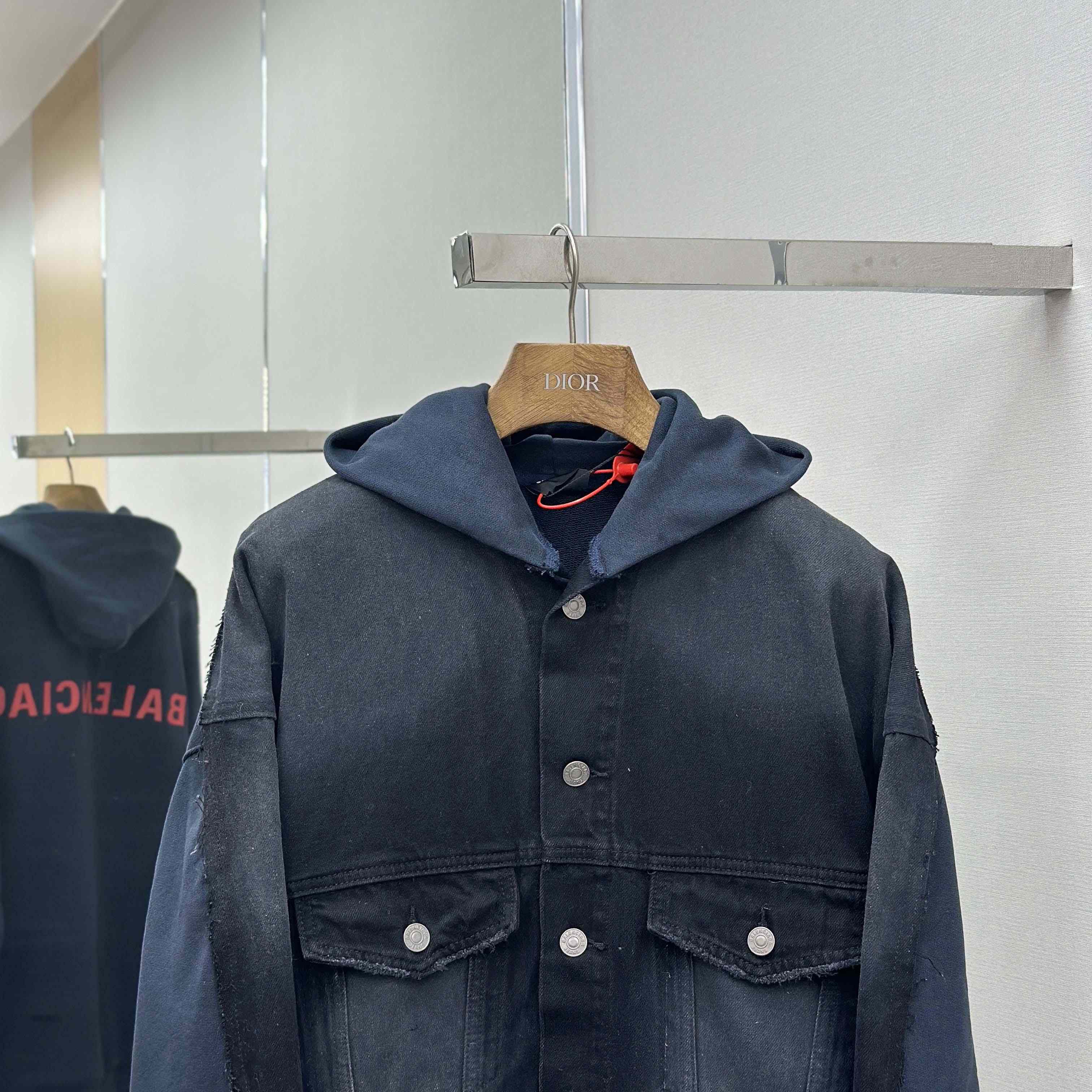 Balenciaga Layered Jacket - DesignerGu