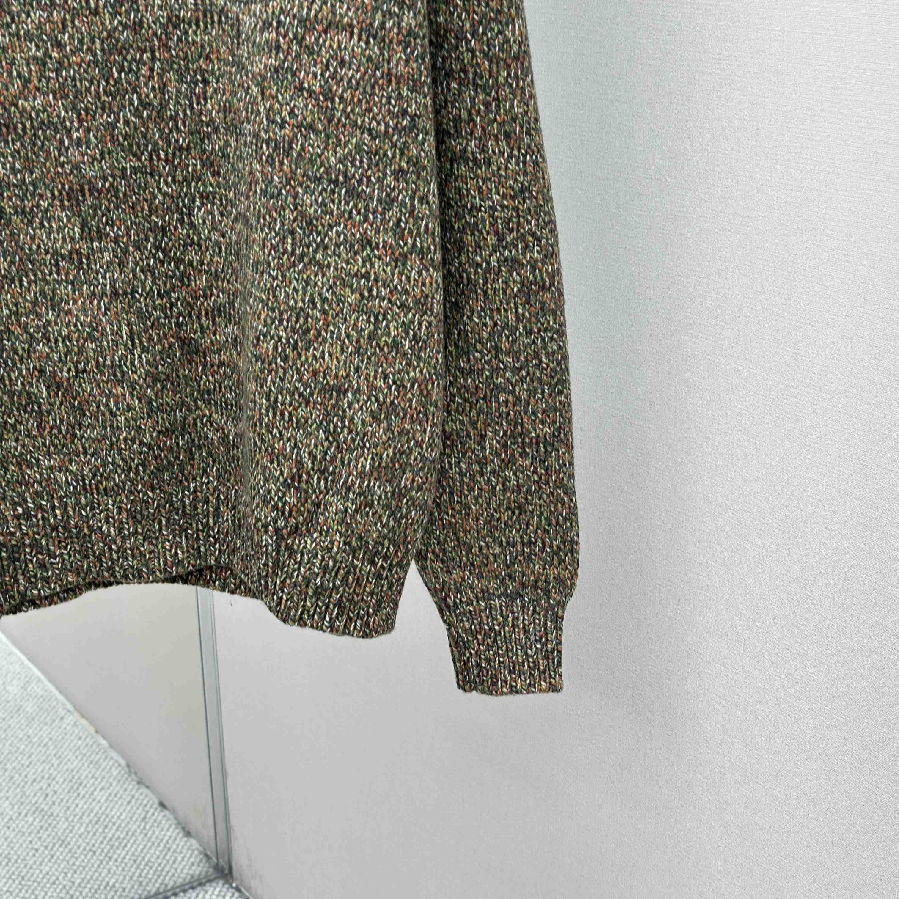 Loro Piana Cashmere Half-Zip Rollneck Sweater - DesignerGu