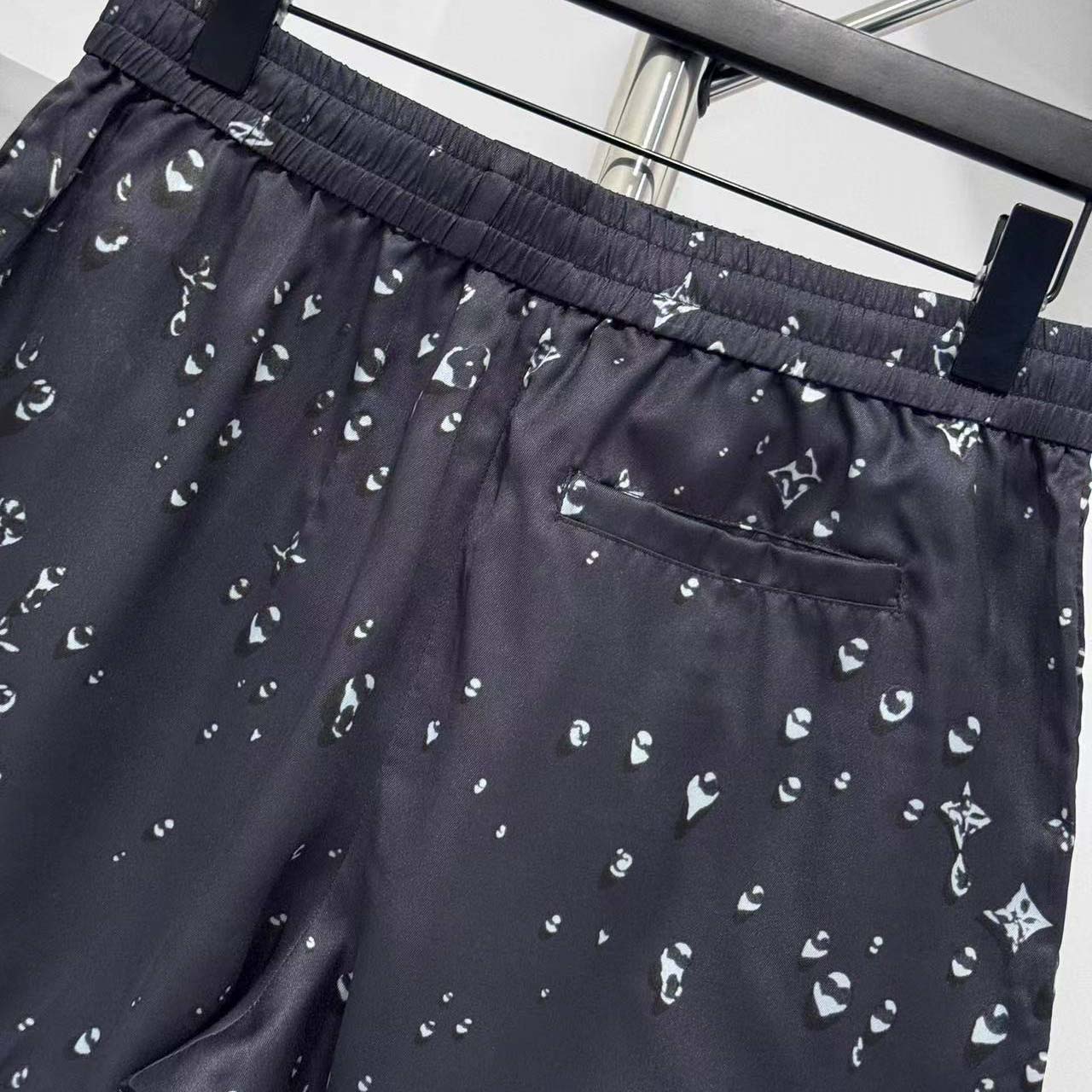 Louis Vuitton Monogram Silk Shorts  - DesignerGu