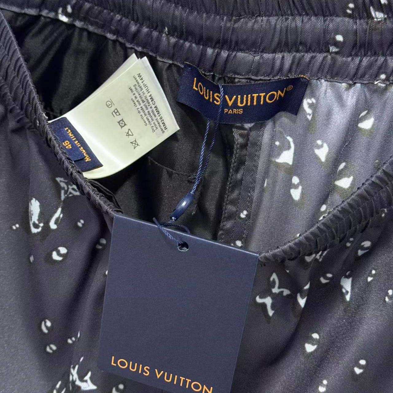 Louis Vuitton Monogram Silk Shorts  - DesignerGu