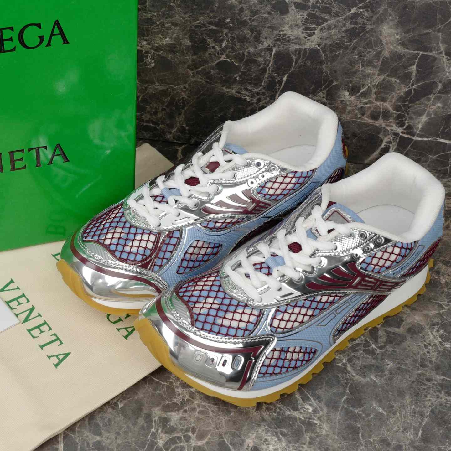 Bottega Veneta Orbit  Sneaker - DesignerGu