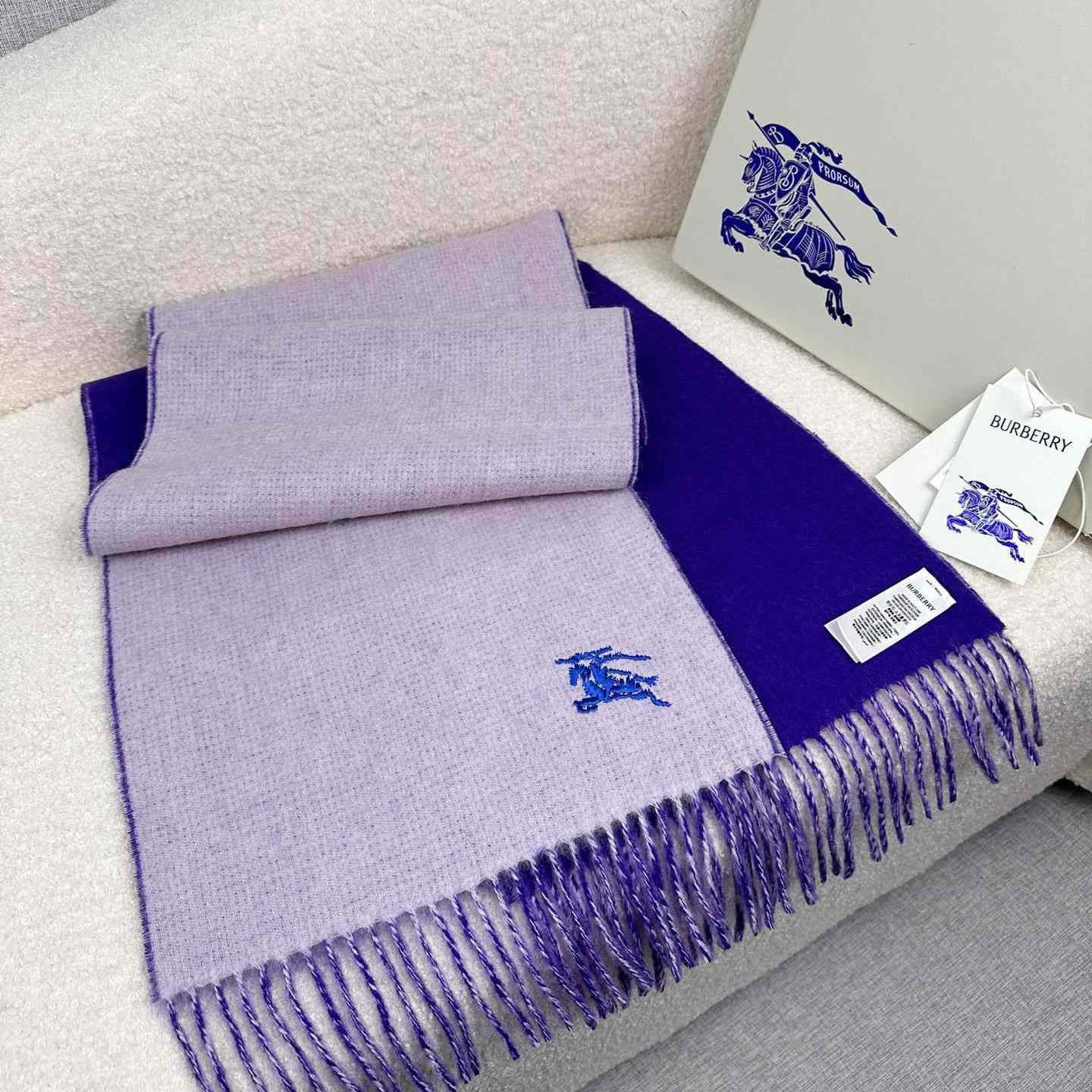 Burberry Reversible Cashmere Scarf - DesignerGu