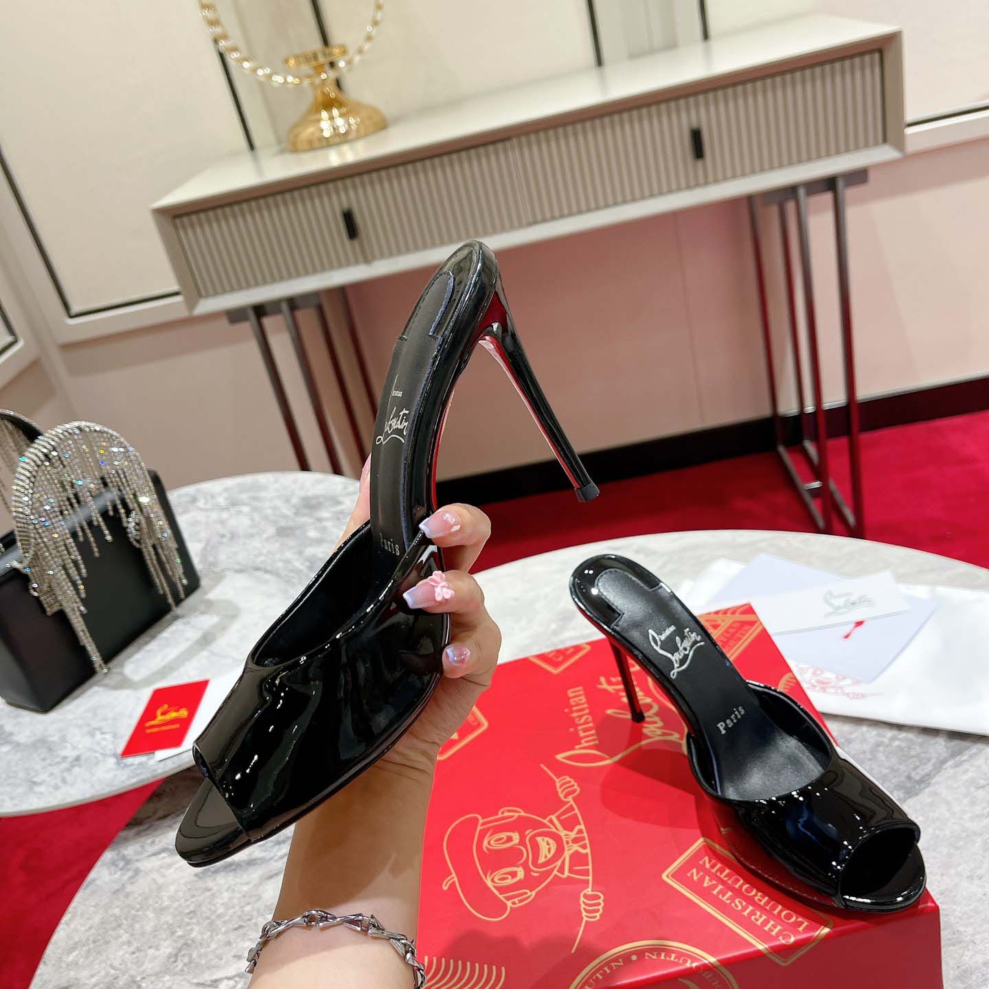 Christian Louboutin Me Dolly  95mm - DesignerGu