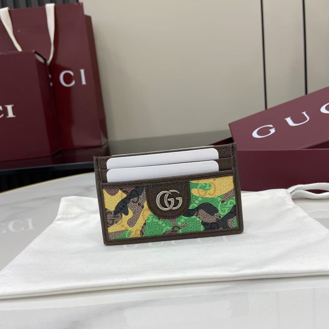 Gucci GG Card Case - DesignerGu