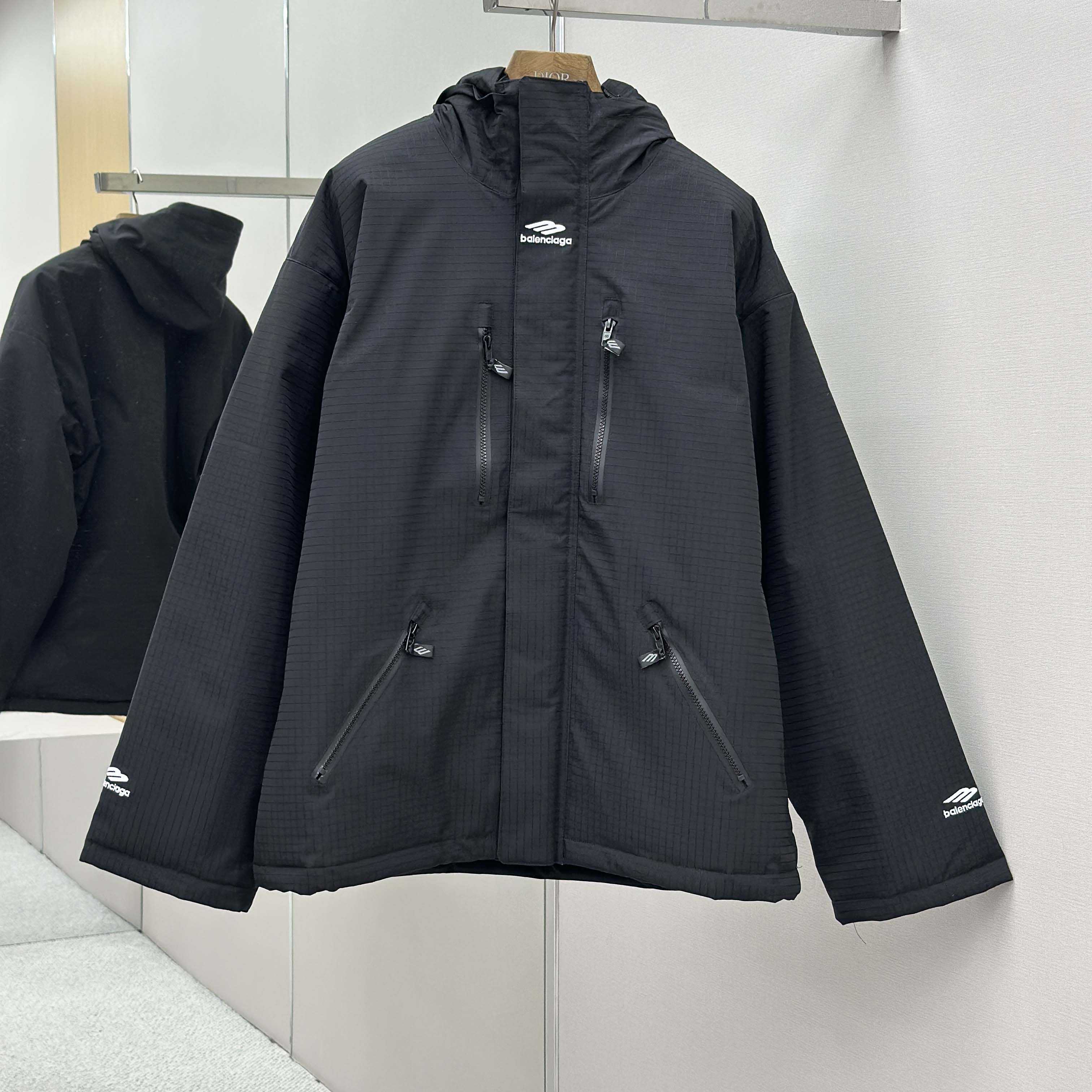 Balenciaga 3b Sports Icon Zip-up Jacke - DesignerGu