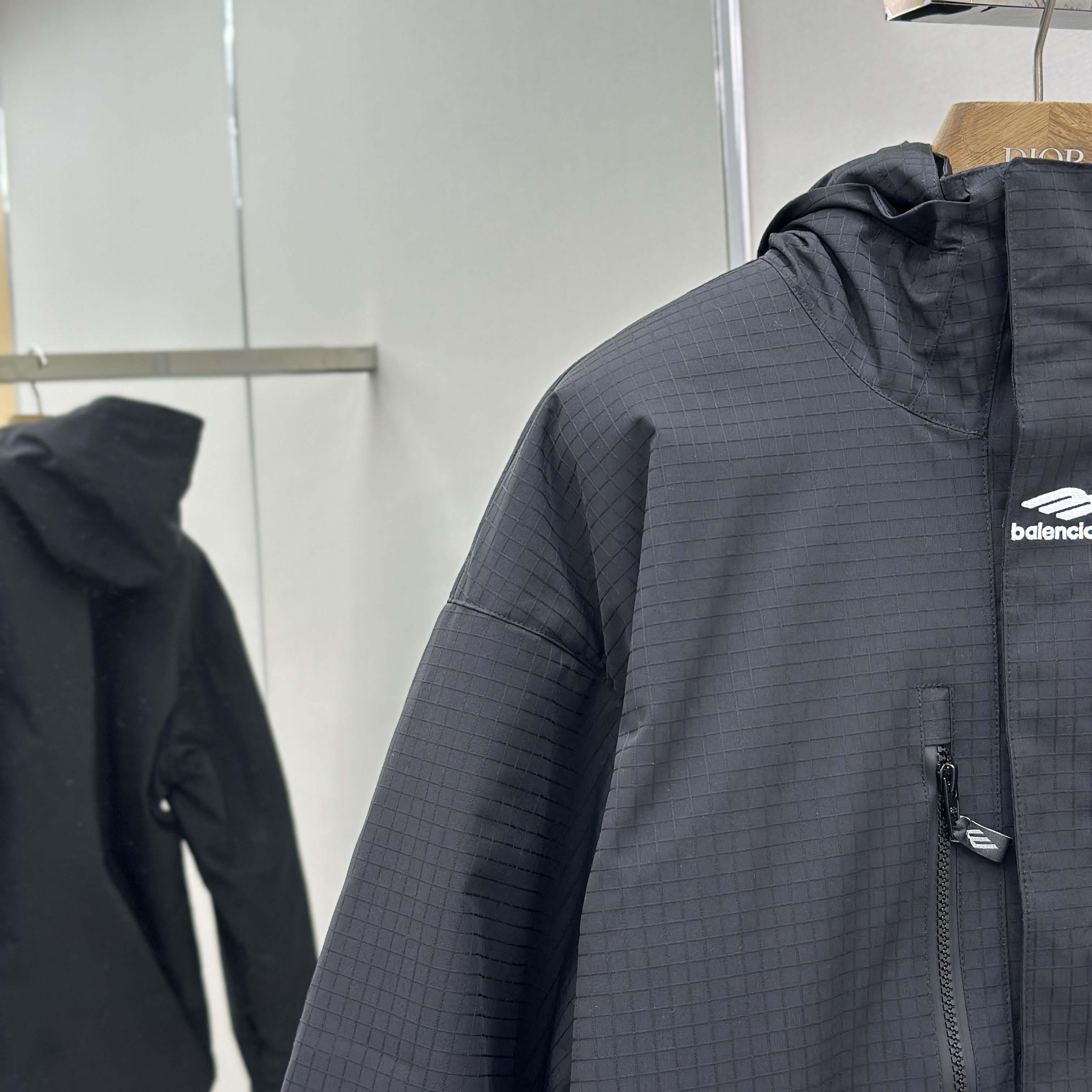 Balenciaga 3b Sports Icon Zip-up Jacke - DesignerGu