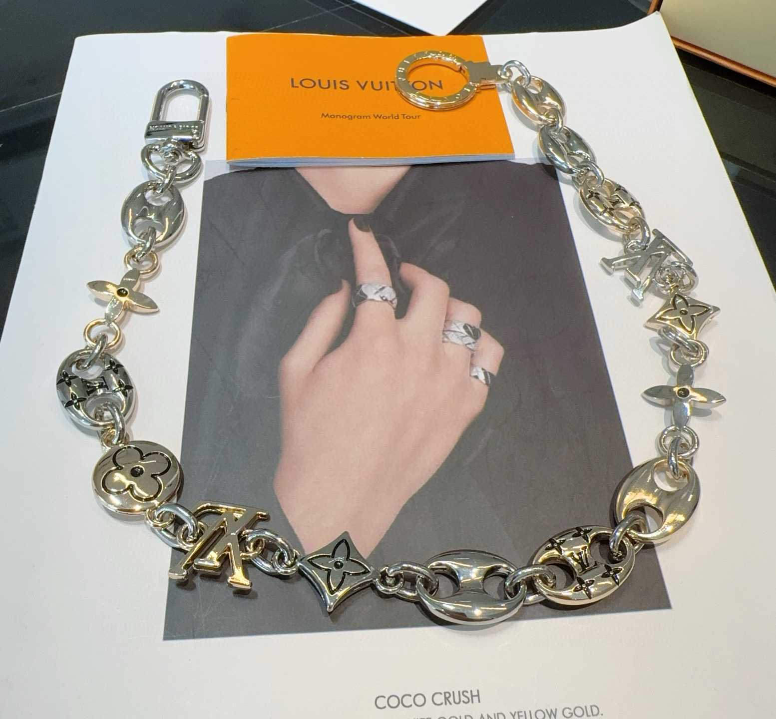 Louis Vuitton LV Sailor Chain Belt S00   M03122 - DesignerGu