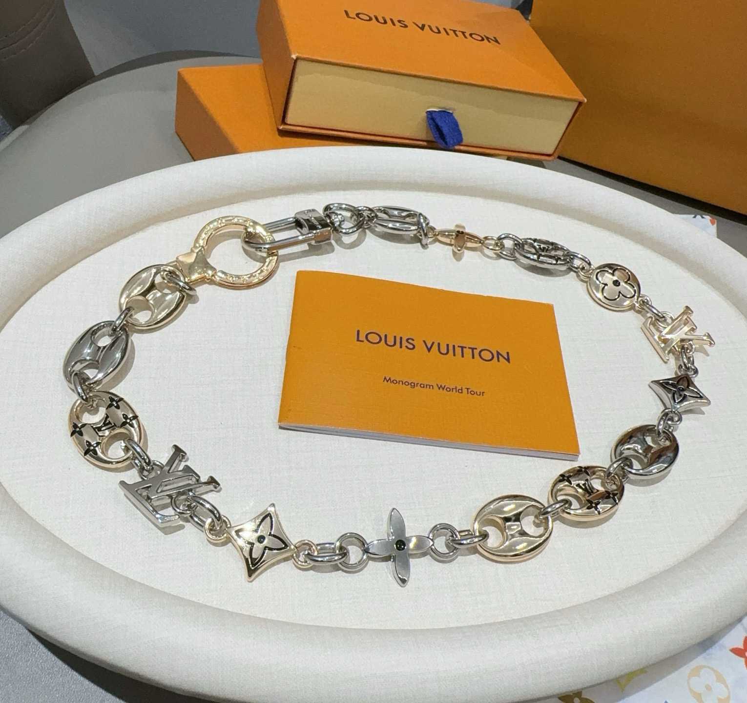Louis Vuitton LV Sailor Chain Belt S00   M03122 - DesignerGu