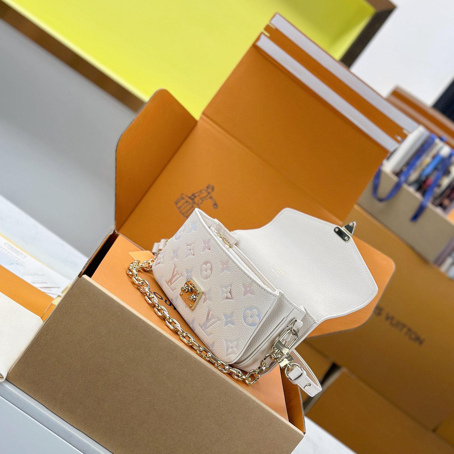 Louis Vuitton Pochette Métis East West  M25682 - DesignerGu