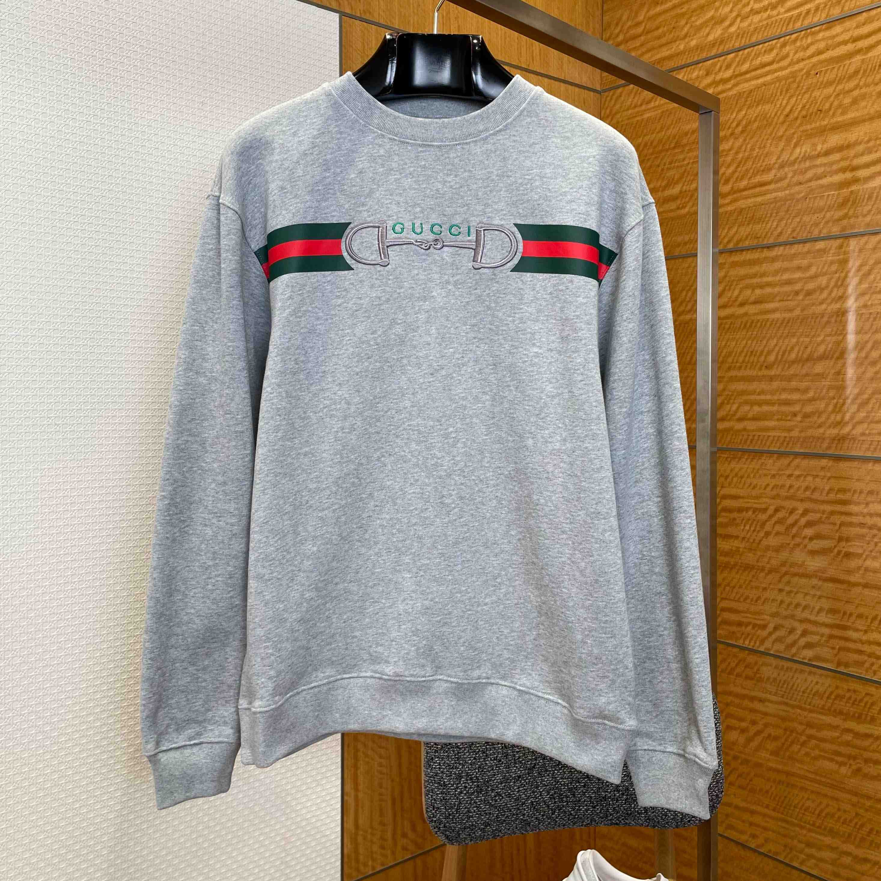 Gucci Cotton Jersey Sweatshirt With Print - DesignerGu