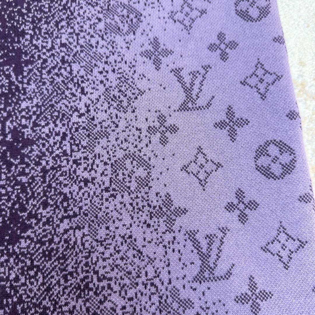  Louis Vuitton Monogram Jacquard Short-Sleeved Crewneck      1AJTV8 - DesignerGu