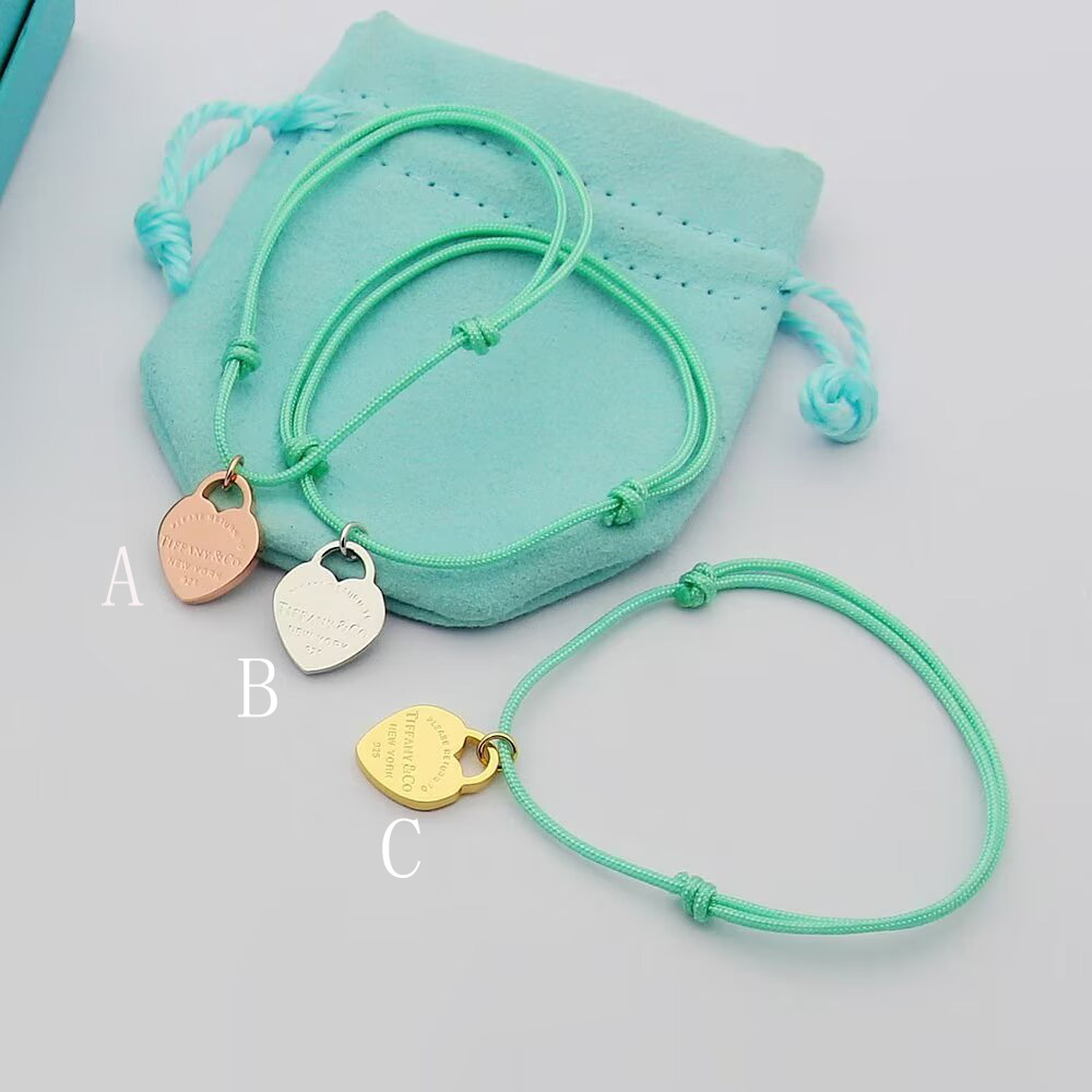 Tiffany & Co. Heart Tag Bracelet - DesignerGu