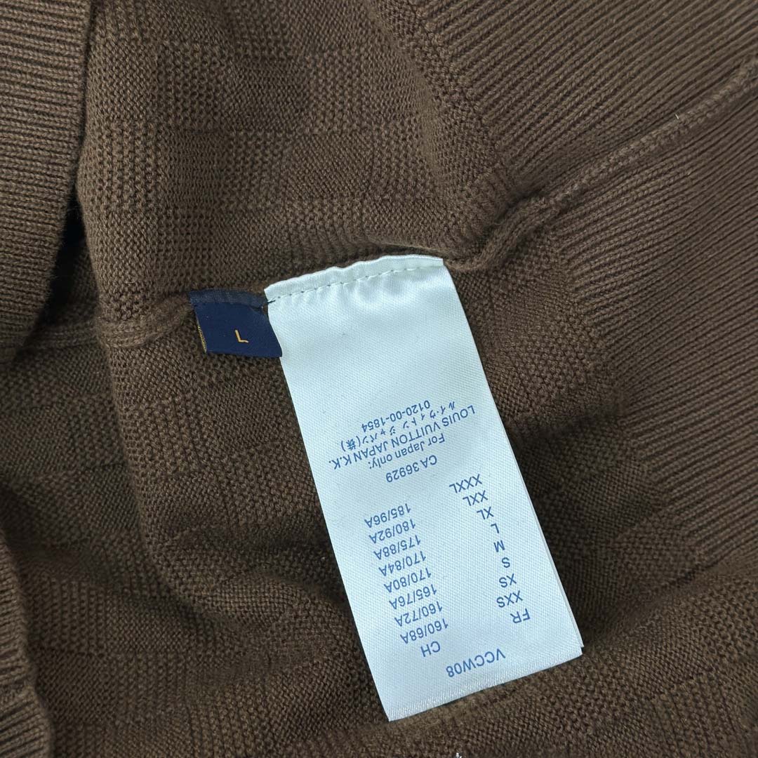 Louis Vuitton LV x The The Darjeeling Limited Embroidered Long-Sleeved Crewneck    1AJTYG - DesignerGu