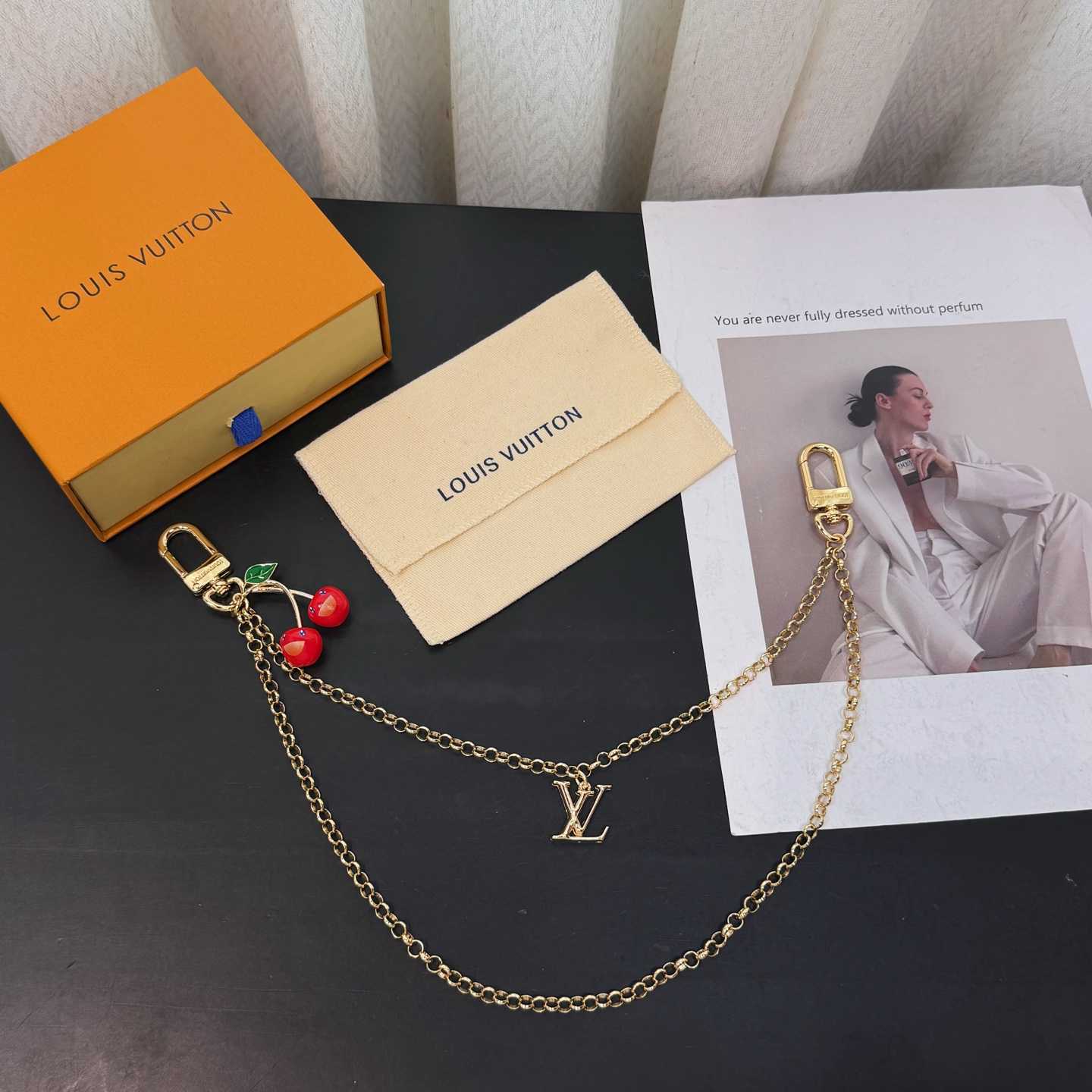 Louis Vuitton LV x TM Cerise Bag Chain S00   M02598 - DesignerGu