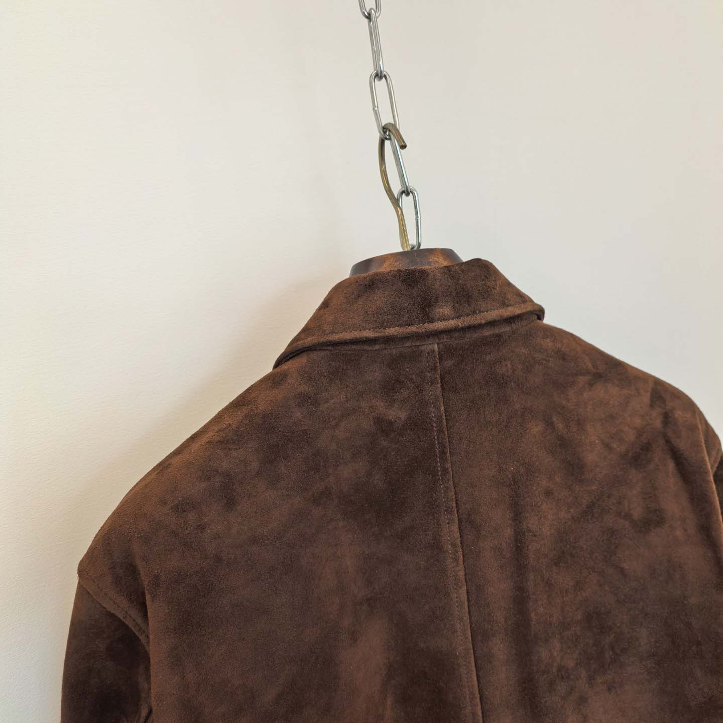 Loro Piana 'Johnie' or 'Kane' Brown Suede Bomber Jacket - DesignerGu