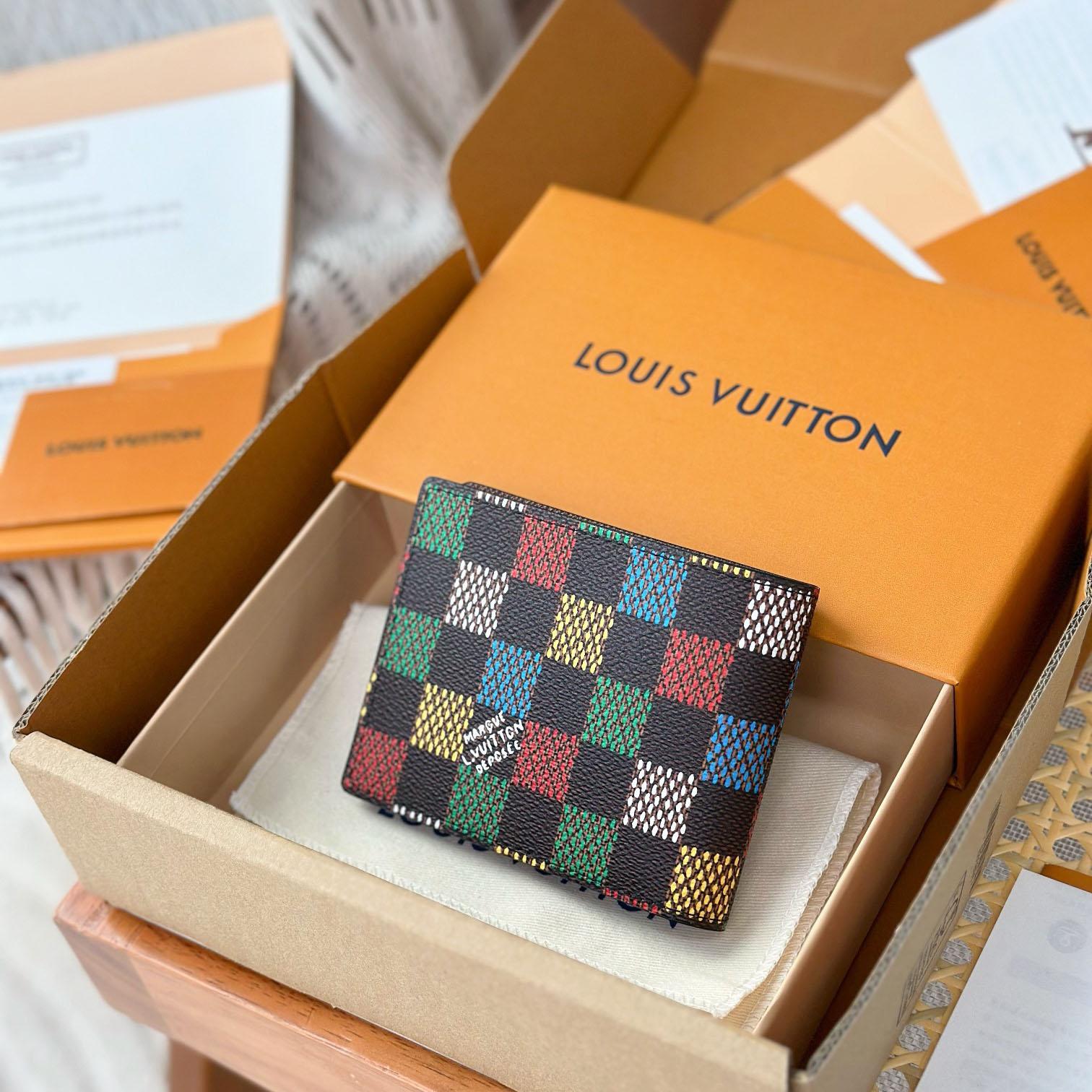 Louis Vuitton Slender Wallet N00185 - DesignerGu
